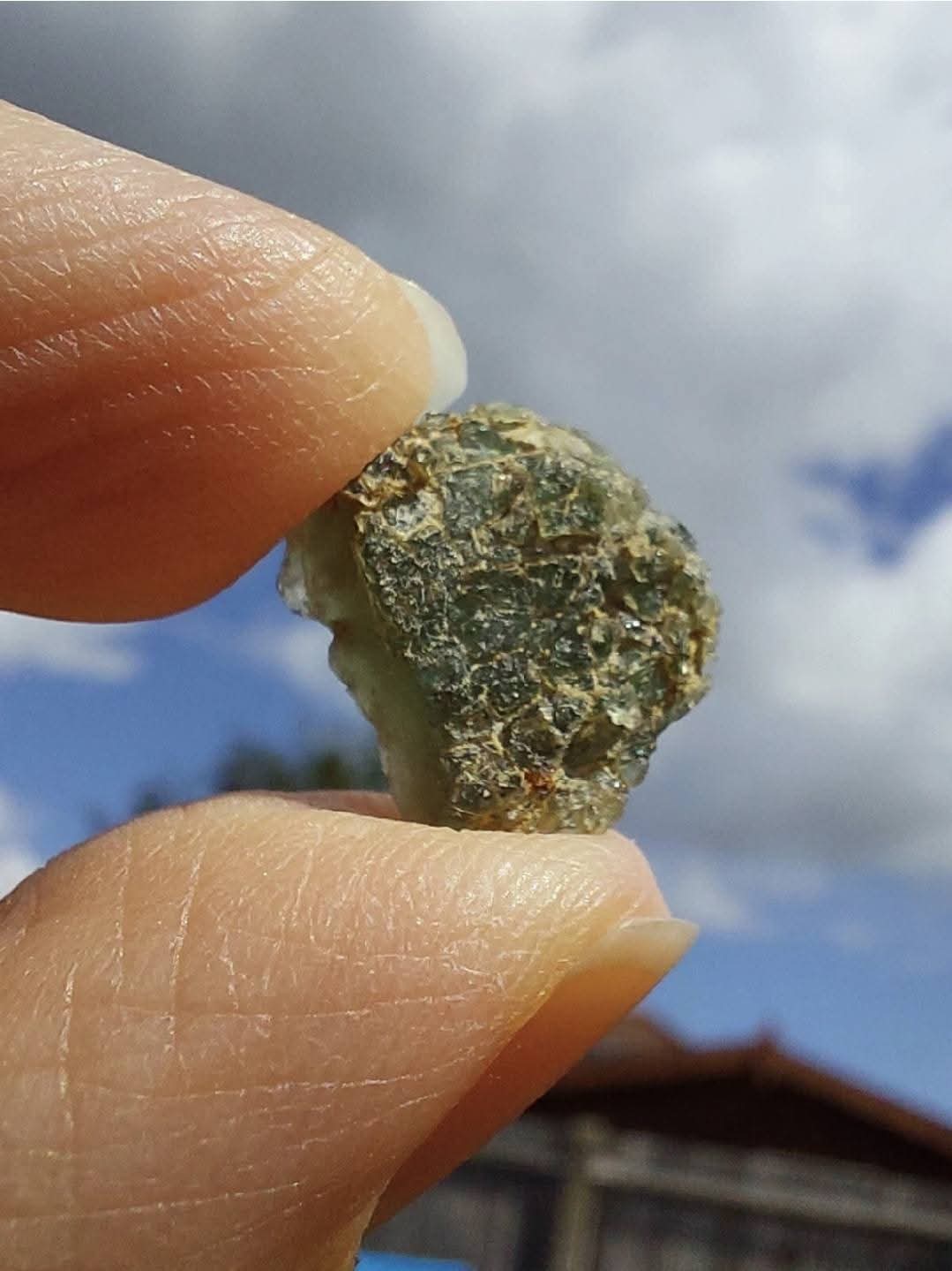 Moldavite Piece, 1.14g, Tektite (Ref: E165)