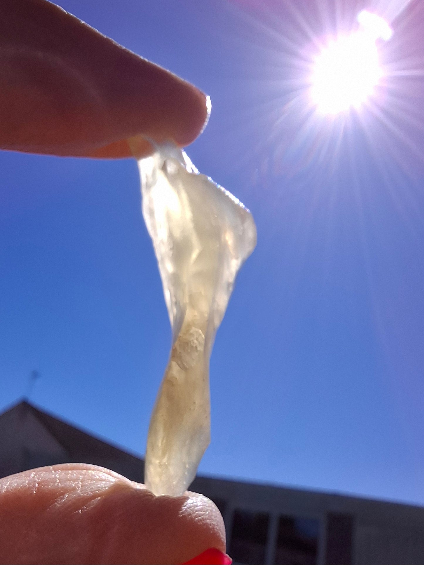 Libyan Desert Glass Piece, 6.23g, Tektite