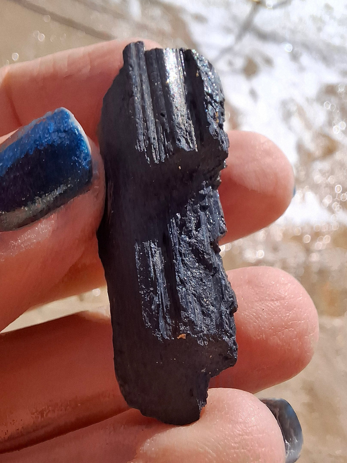 Black Tourmaline RAW, 13.00g, Crystal (Ref: RBT9)