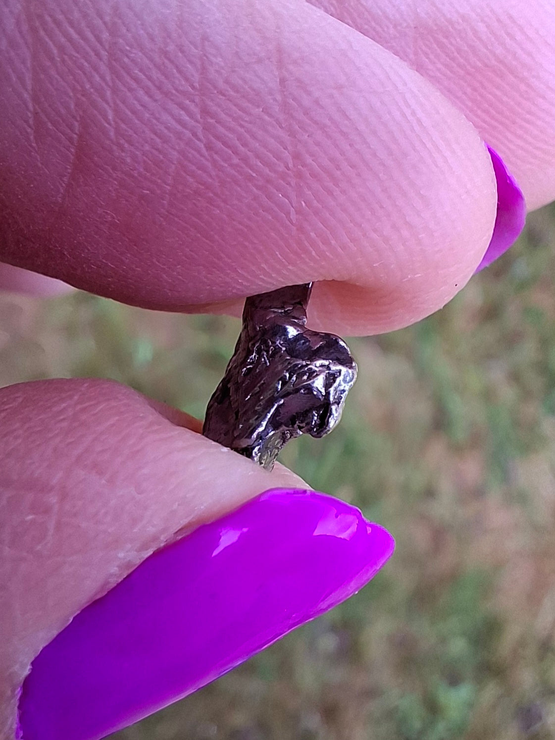 Campo del Cielo, 0.91g, Nickel Iron Meteorite (Ref: C1)