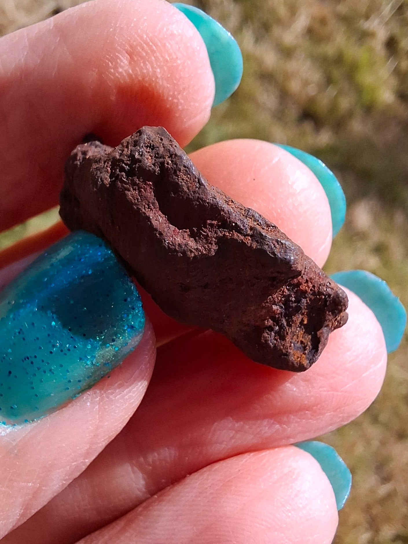 Gebel Kamil Iron Meteorite, 13.75g (Ref: K42)