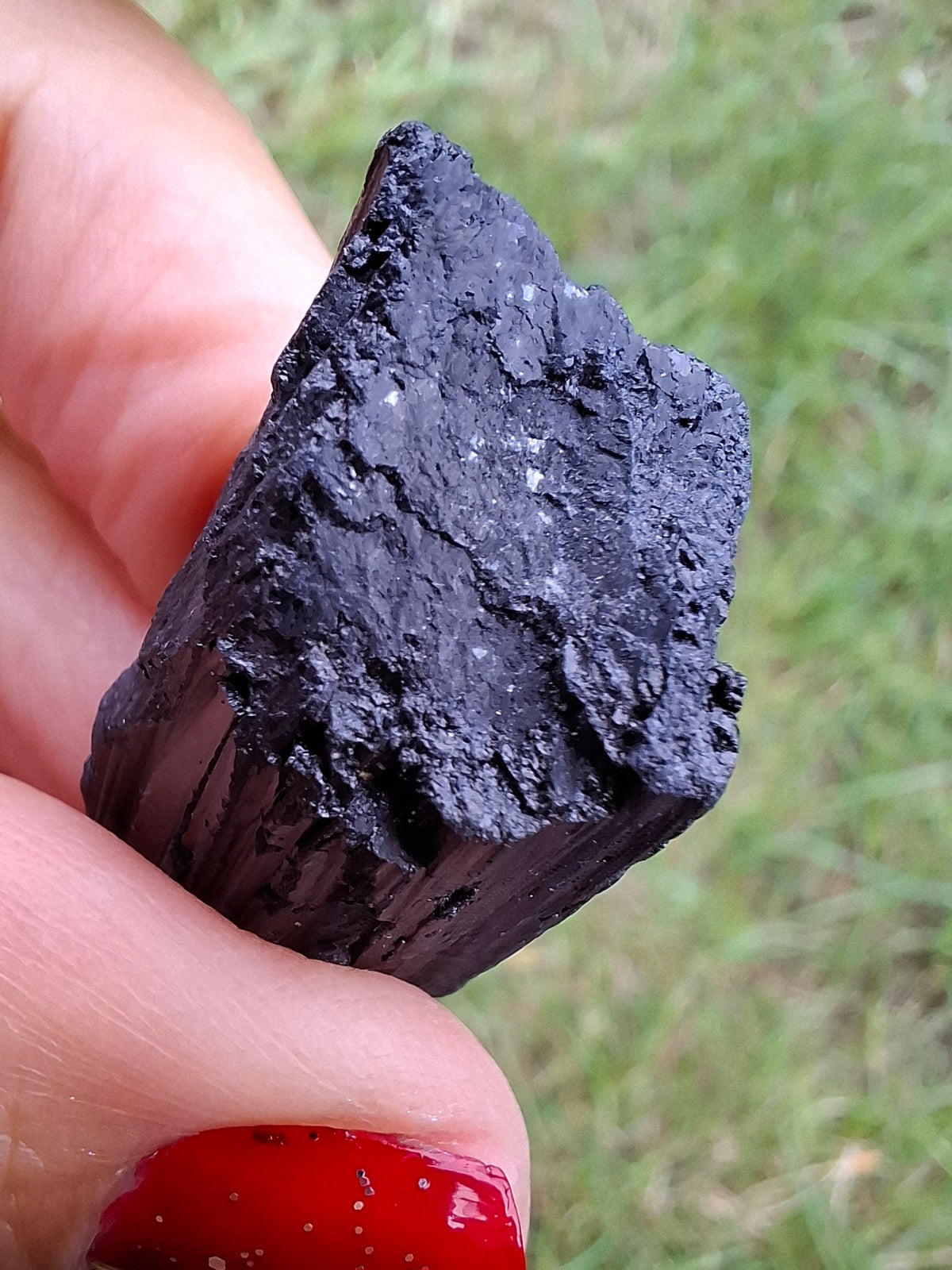 Black Tourmaline RAW, 12.40g, Crystal (Ref: RBT2)