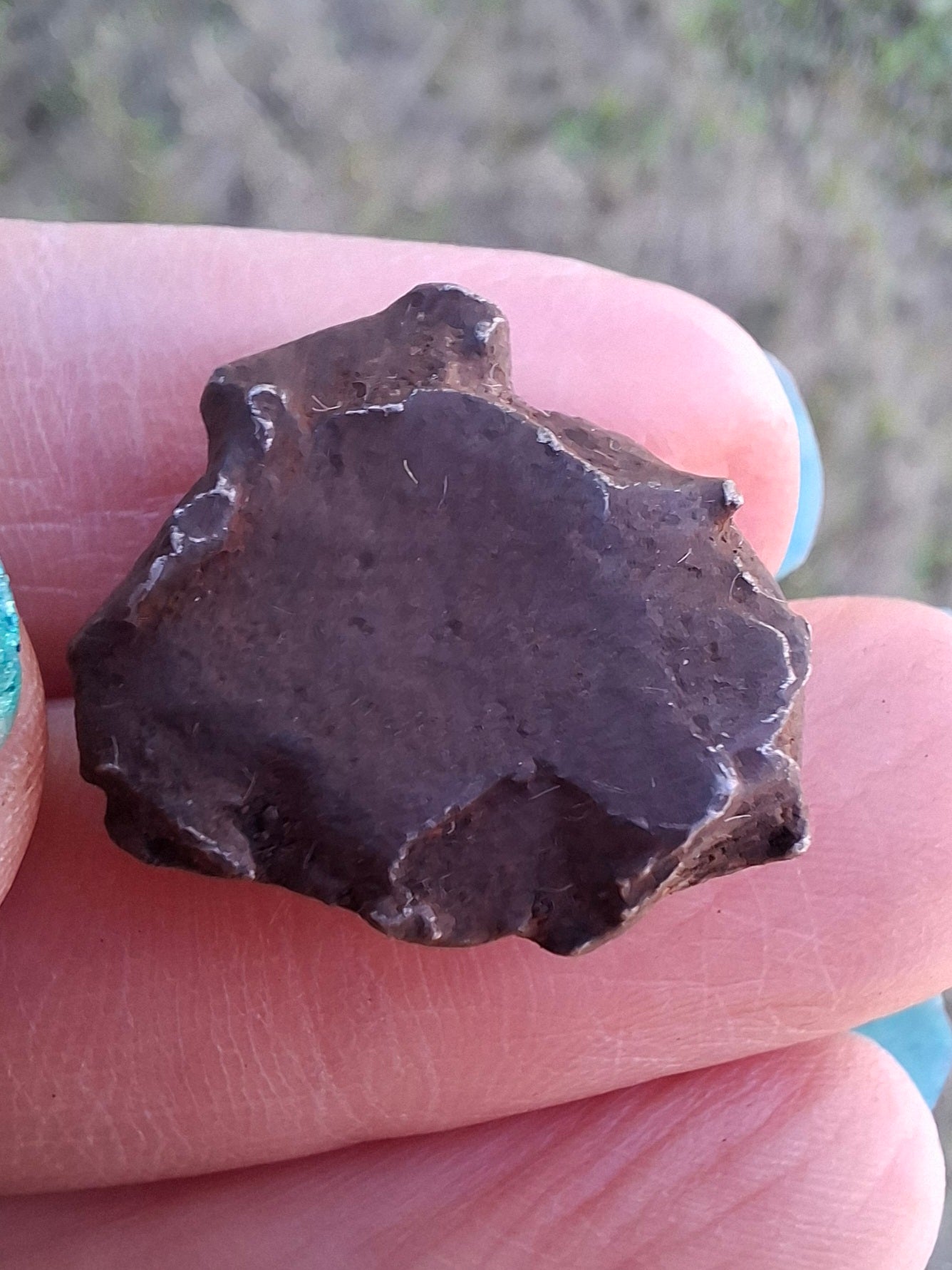 Gebel Kamil Iron Meteorite, 11.21g (Ref: K48)