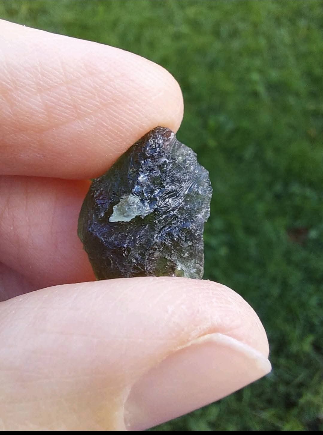 Moldavite Piece, 2.05g. Tektite (Ref: 912)