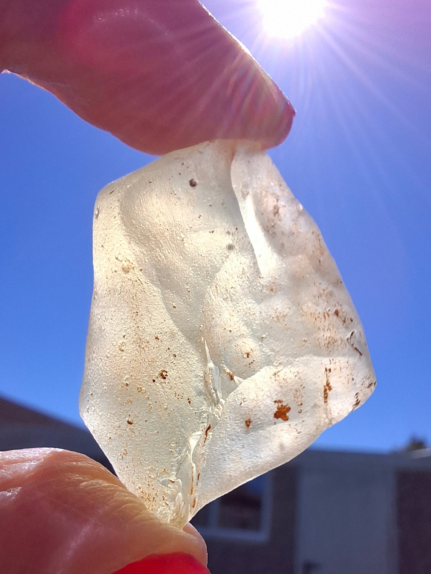 Libyan Desert Glass Piece, 12.30g, Tektite