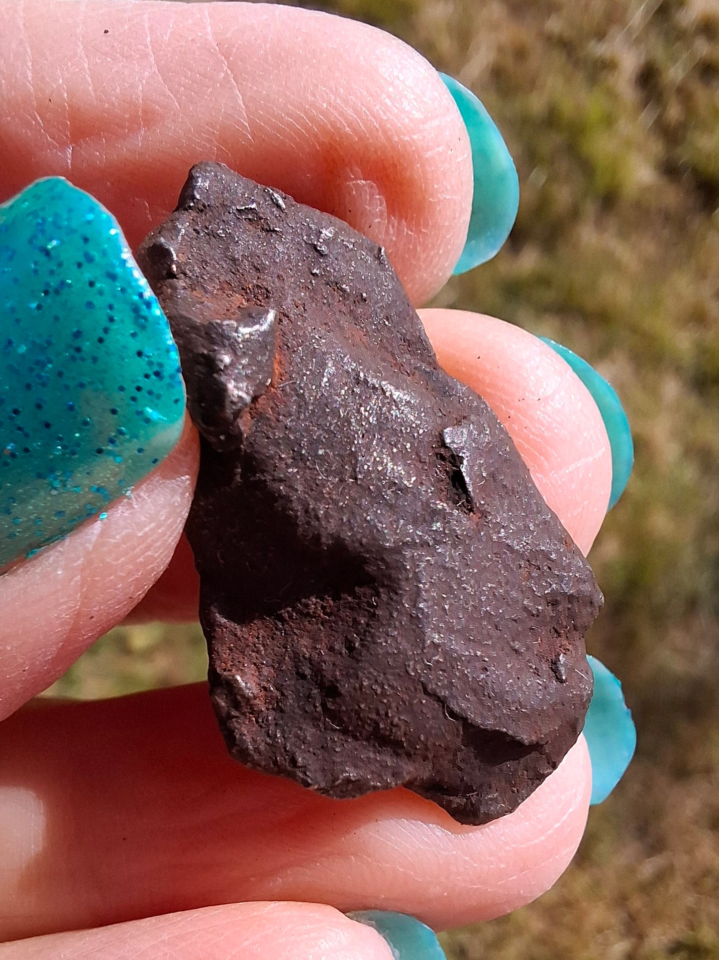 Gebel Kamil Iron Meteorite, 10.78g (Ref: K37)
