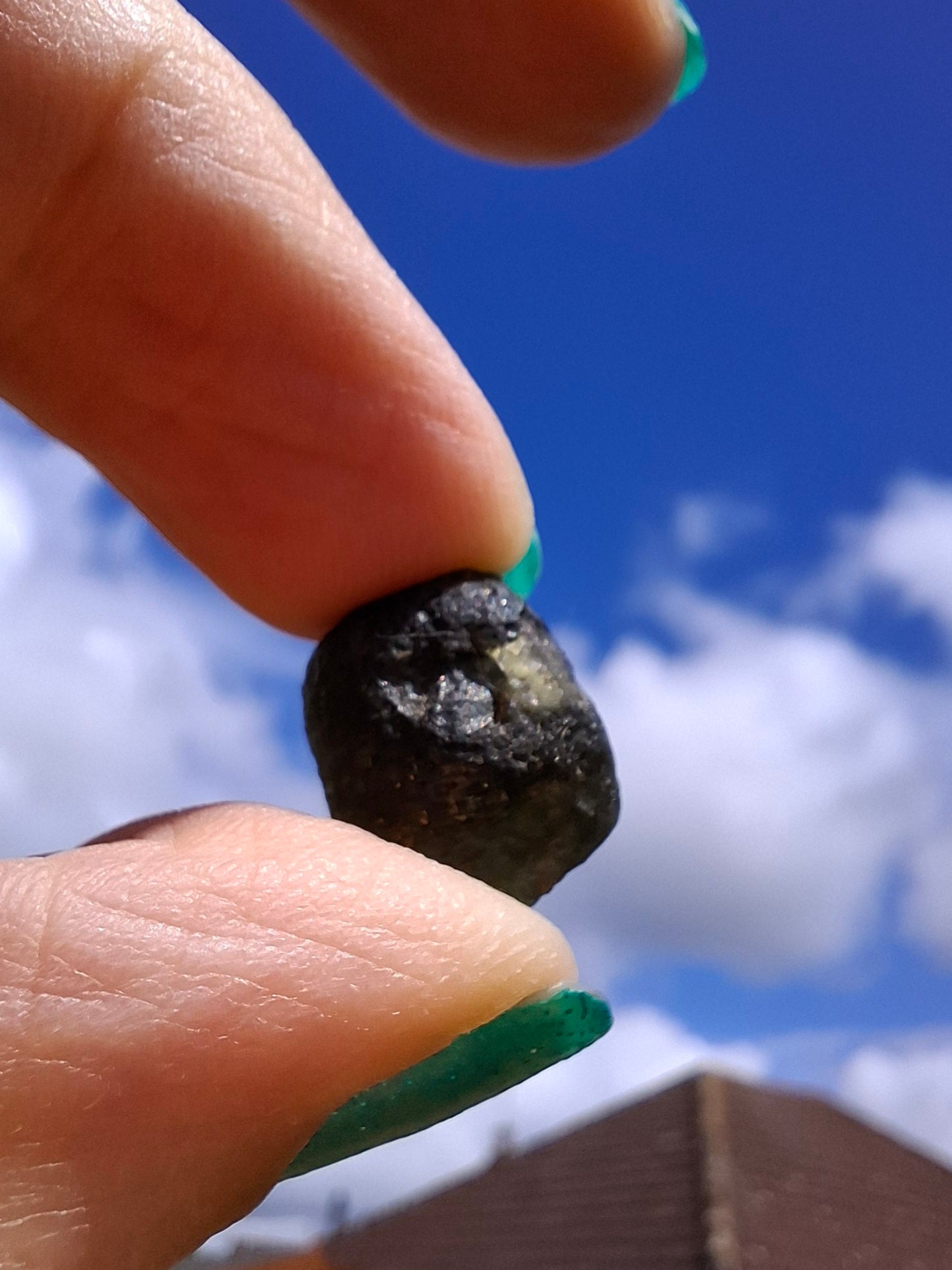Moldavite Piece, 2.34g, Tektite (Ref: 1414)