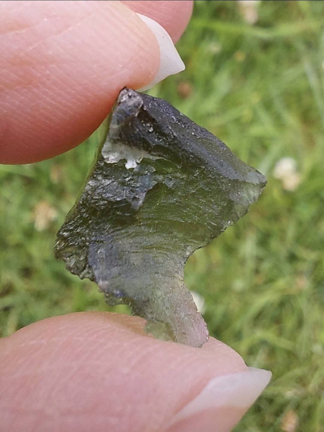 Moldavite Piece, 1.10g, Tektite (Ref: E230)