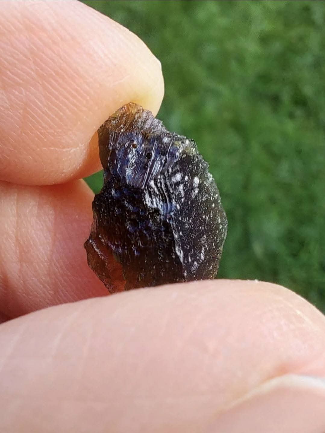 Moldavite Piece, 1.15g, Tektite (Ref: 908)