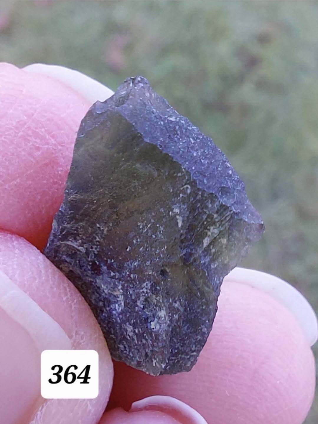 Moldavite Piece, 2.43g, Tektite (Ref: 364)