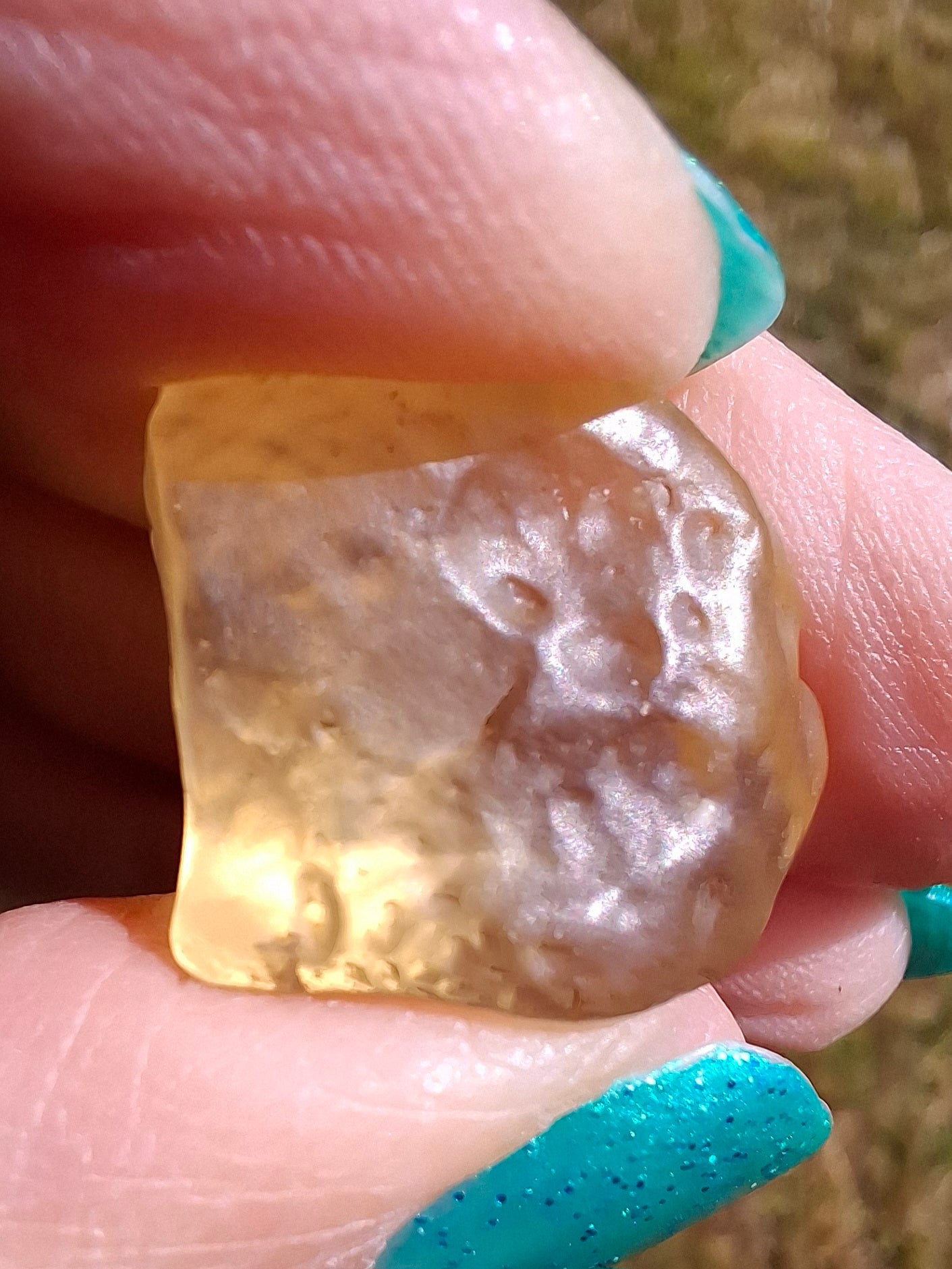 Libyan Desert Glass Piece, 4.53g, Tektite