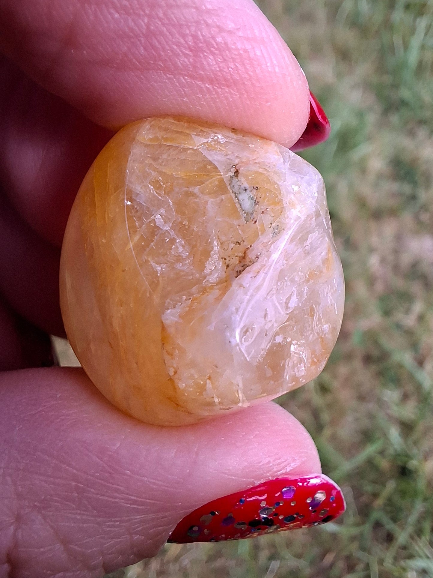 Golden Healer, Tumble Stone, Crystal (Ref: T194)