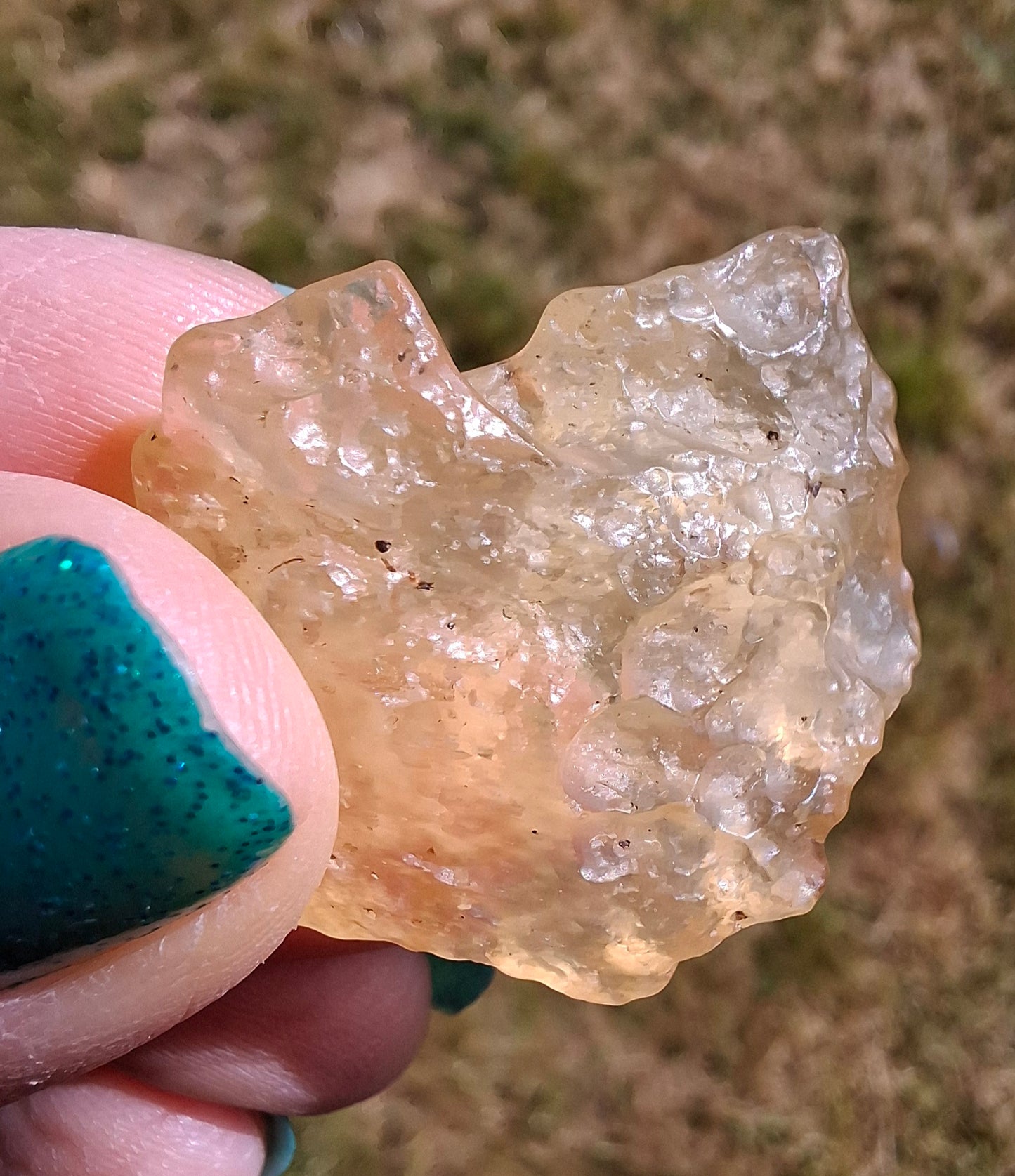 Libyan Desert Glass Piece, 10.00g, Tektite