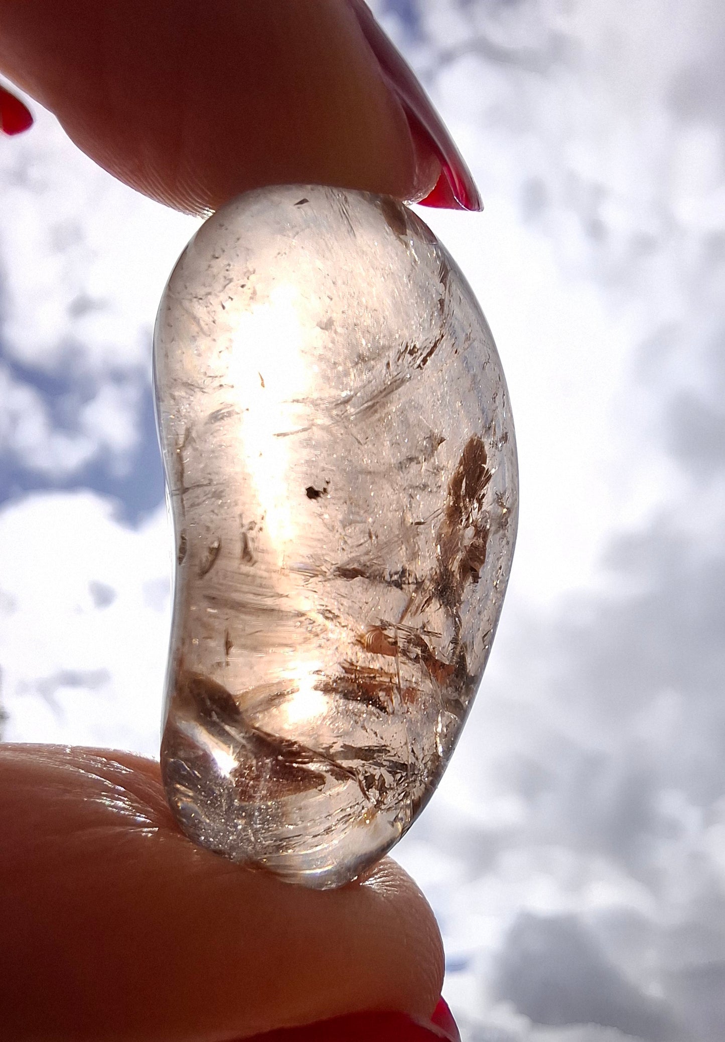 Smoky Quartz, Tumble Stone, Crystal (Ref: T104)