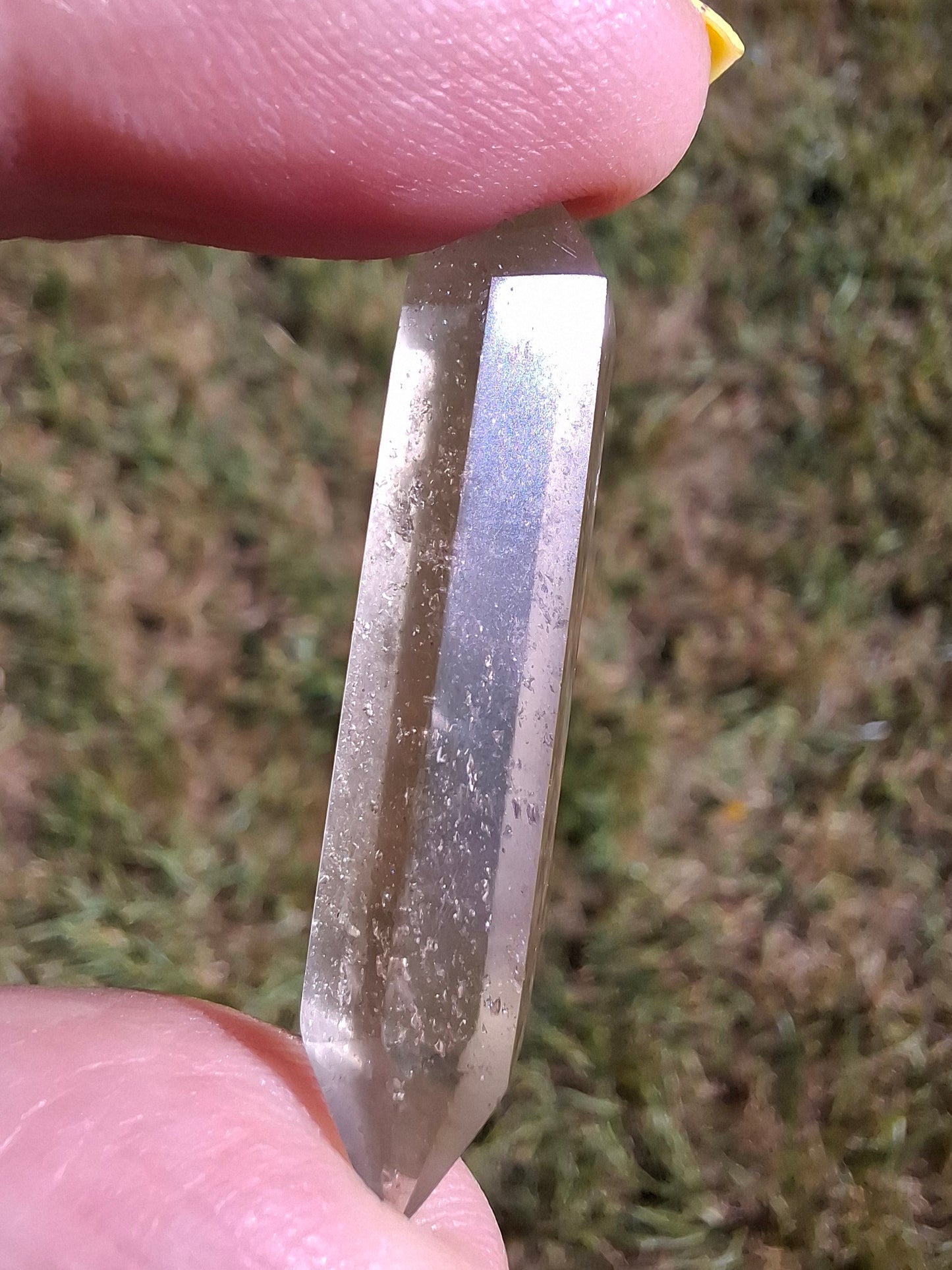 Libyan Desert Glass DT Carving, 4.22g, Tektite (Ref: LDT6)