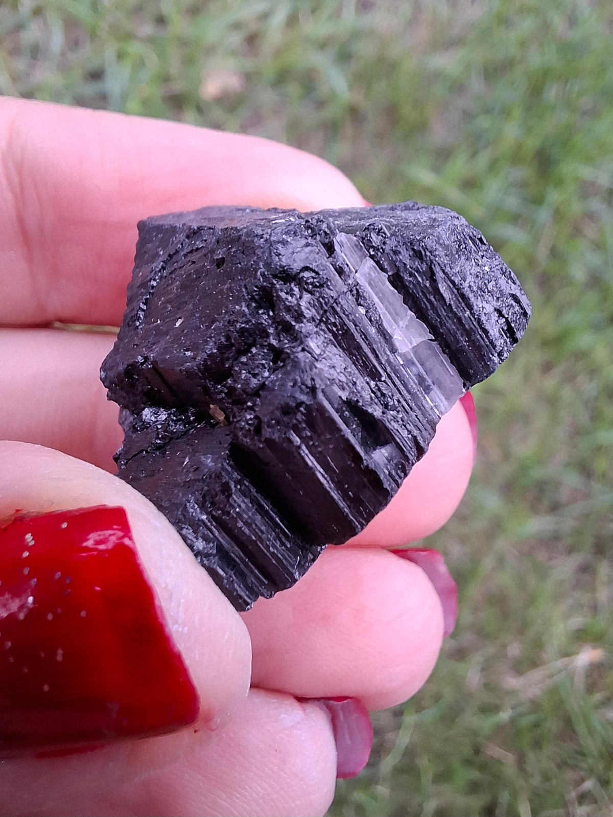 Black Tourmaline RAW, 14.14g, Crystal (Ref: RBT13)