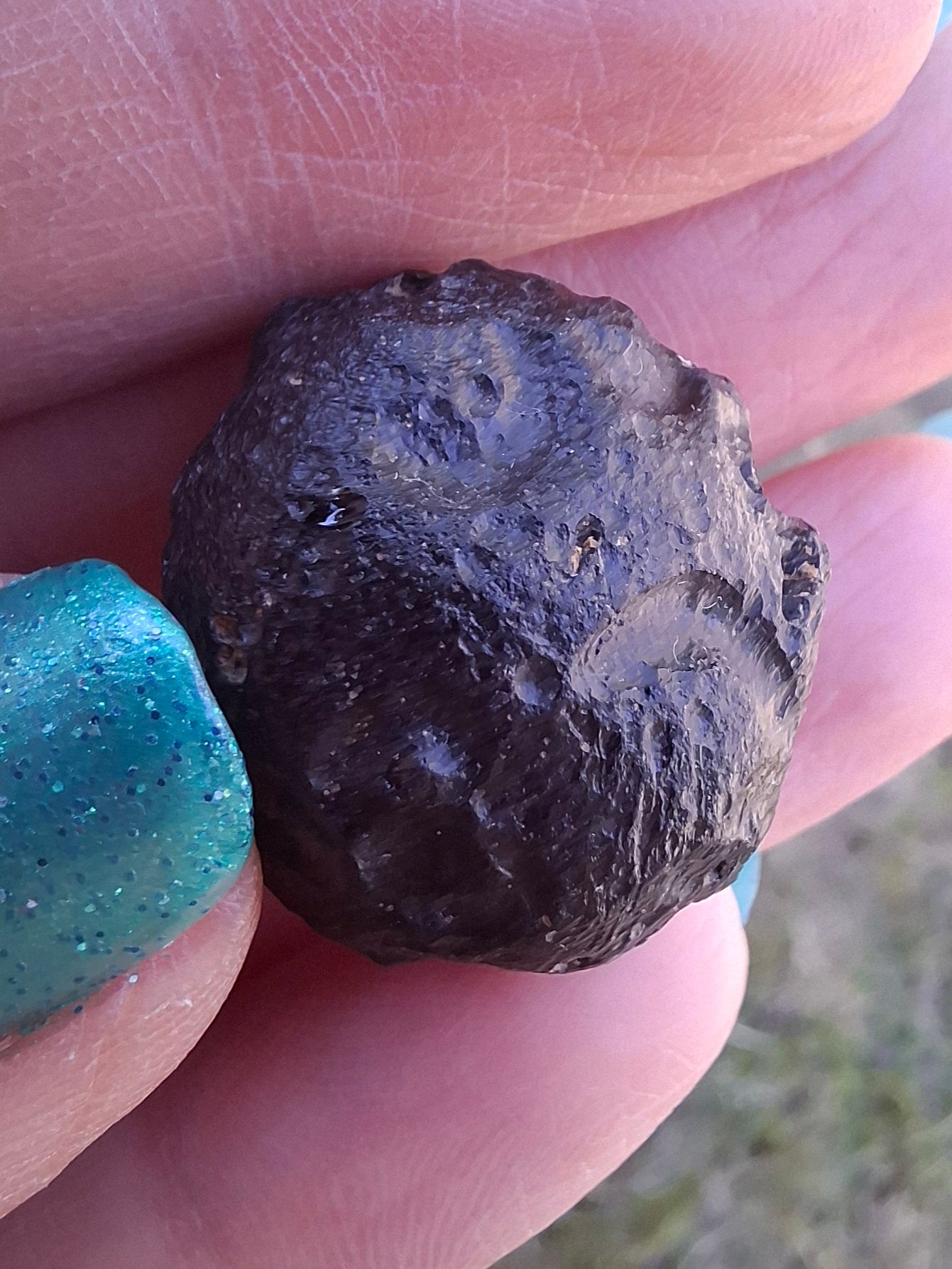 Philippinite (Rizalite), 10.64g, Tektite
