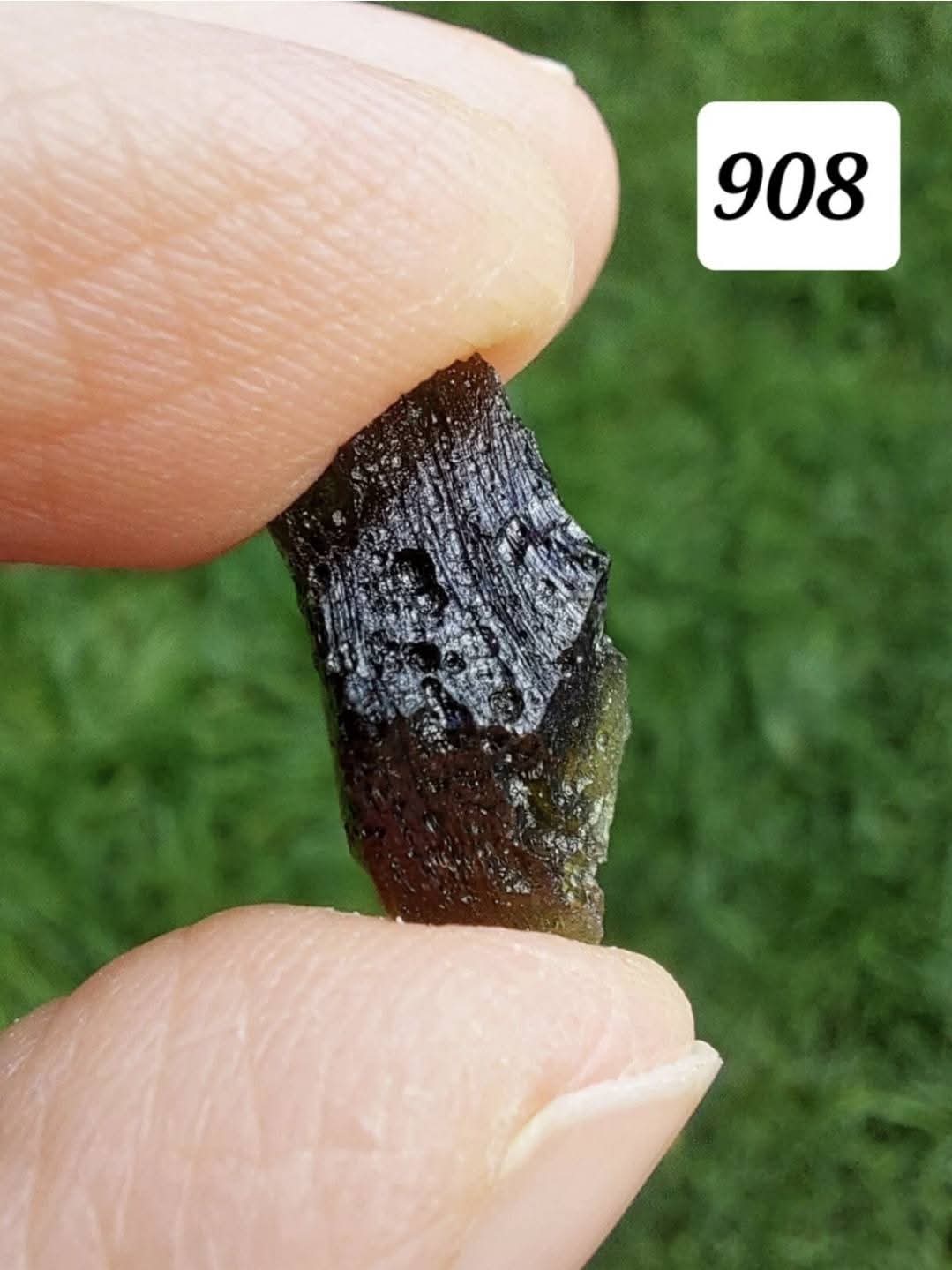 Moldavite Piece, 1.15g, Tektite (Ref: 908)