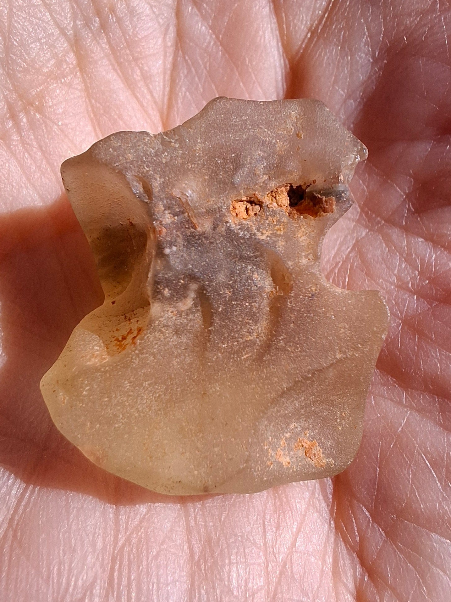 Libyan Desert Glass Piece, 6.97g, Tektite