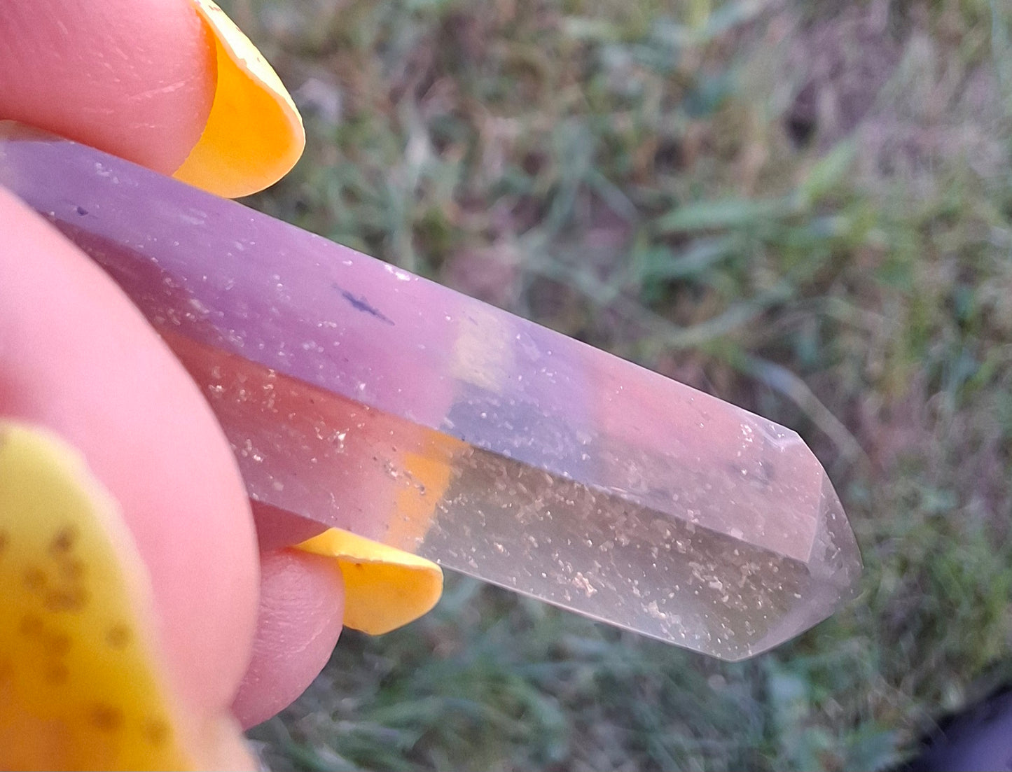 Libyan Desert Glass DT Carving, 4.51g, Tektite (Ref: LDT4)