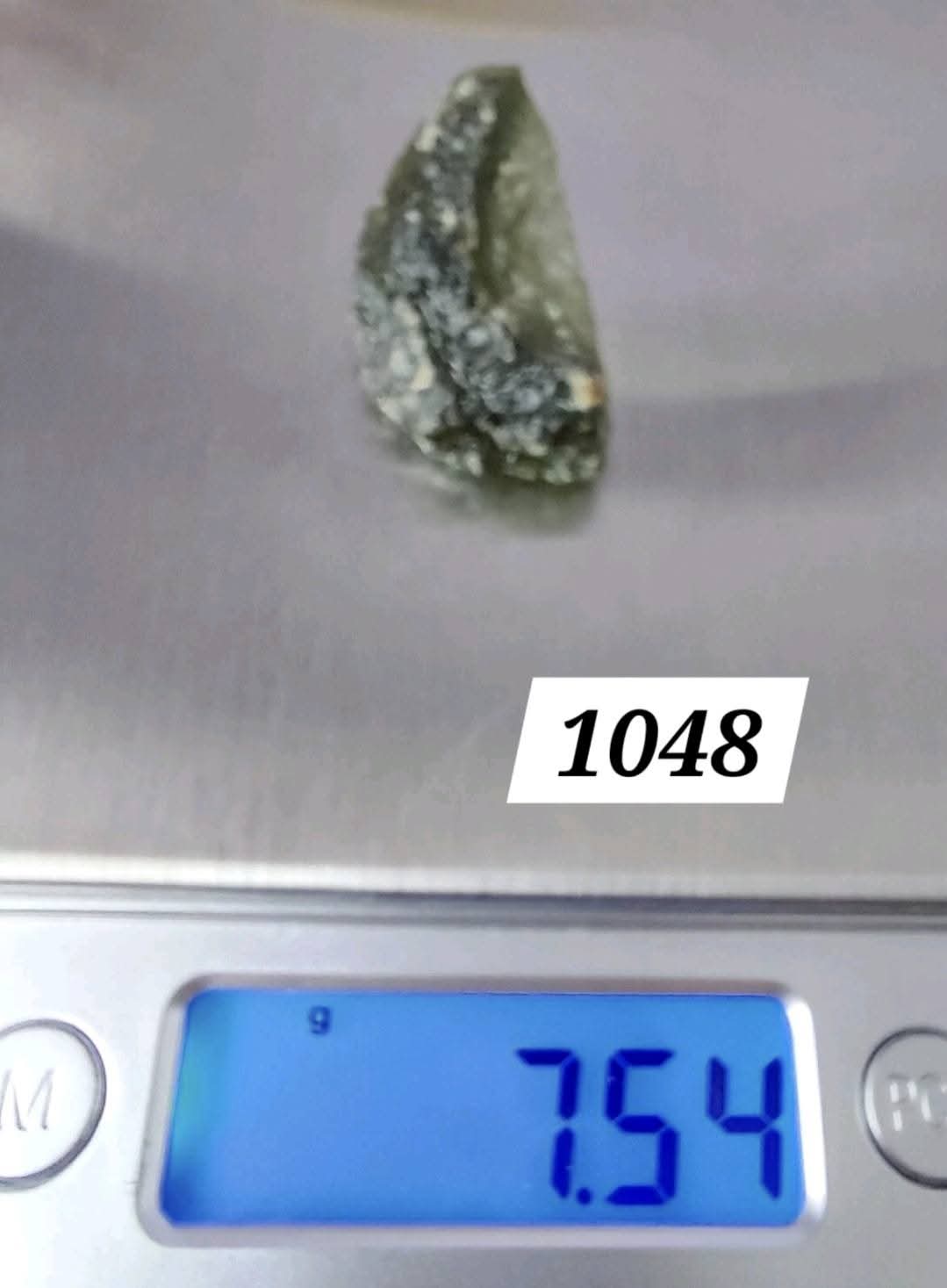 Moldavite Piece, CHLUM, 7.54g, Tektite (Ref: 1048)