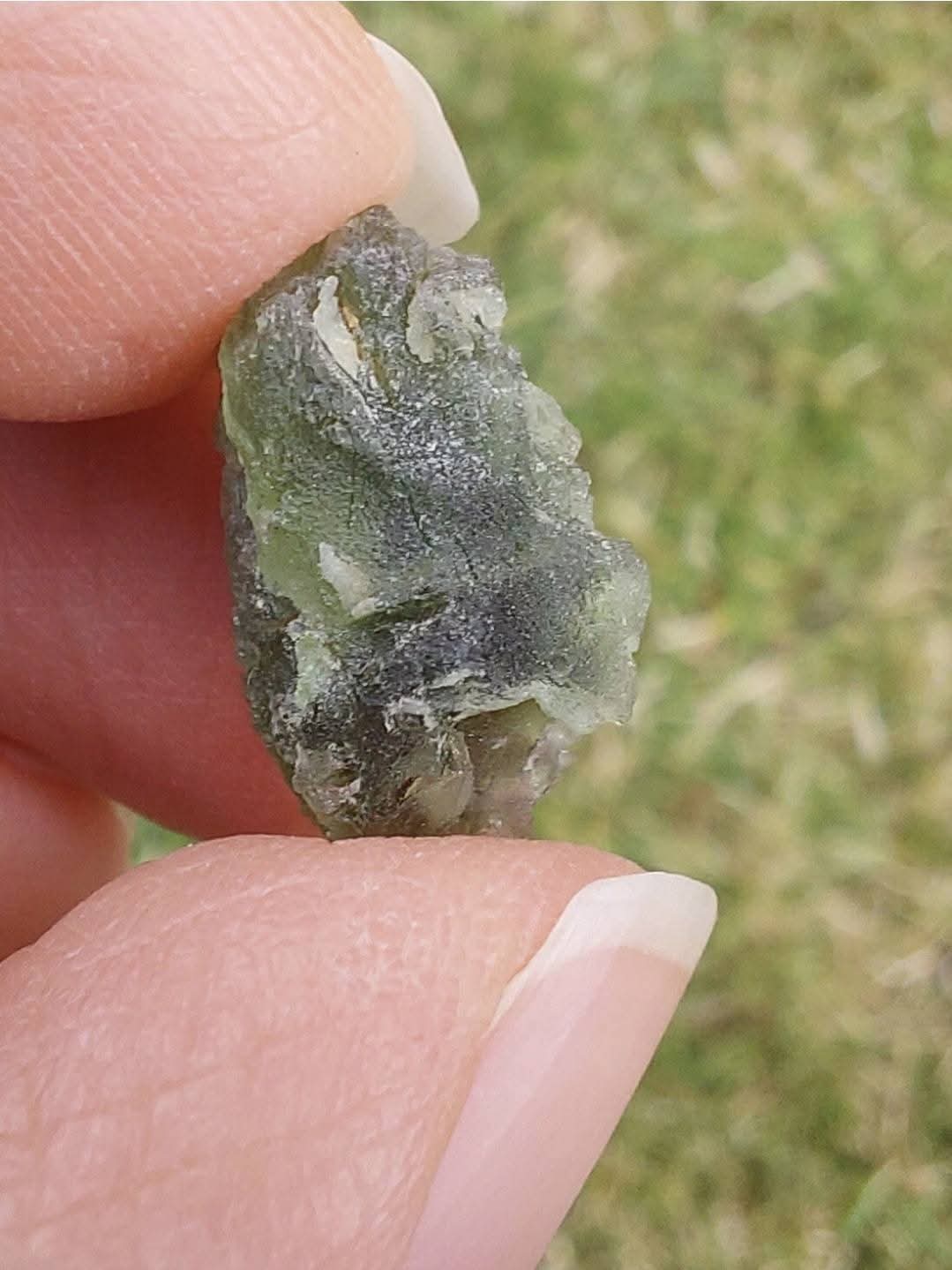 Moldavite Piece, 1.82g, Tektite (Ref: E172)