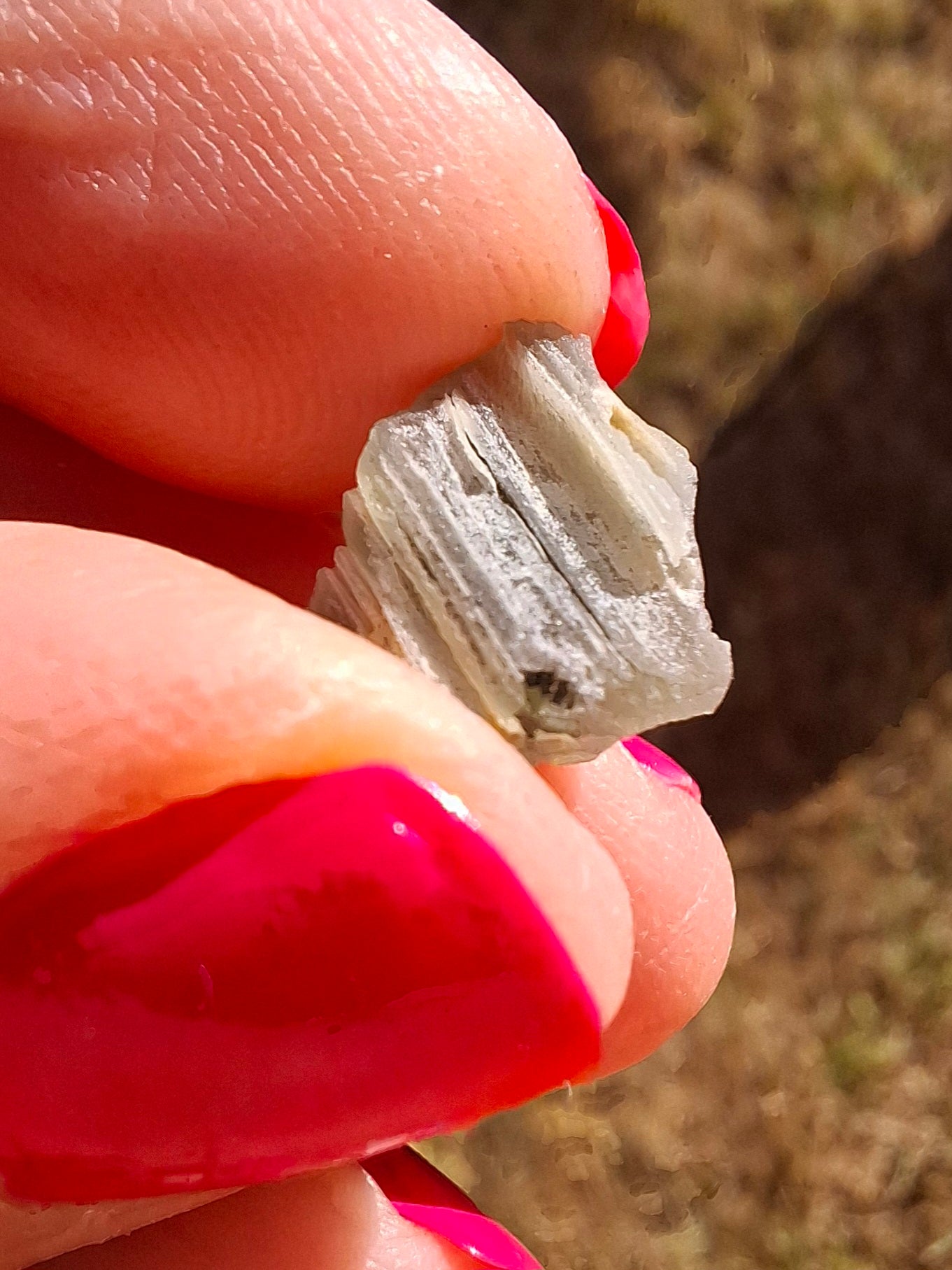 Moldavite Piece, SNOWFLAKE, FROSTED, BRUSNA, 0.62g, Tektite (Ref: 1489)