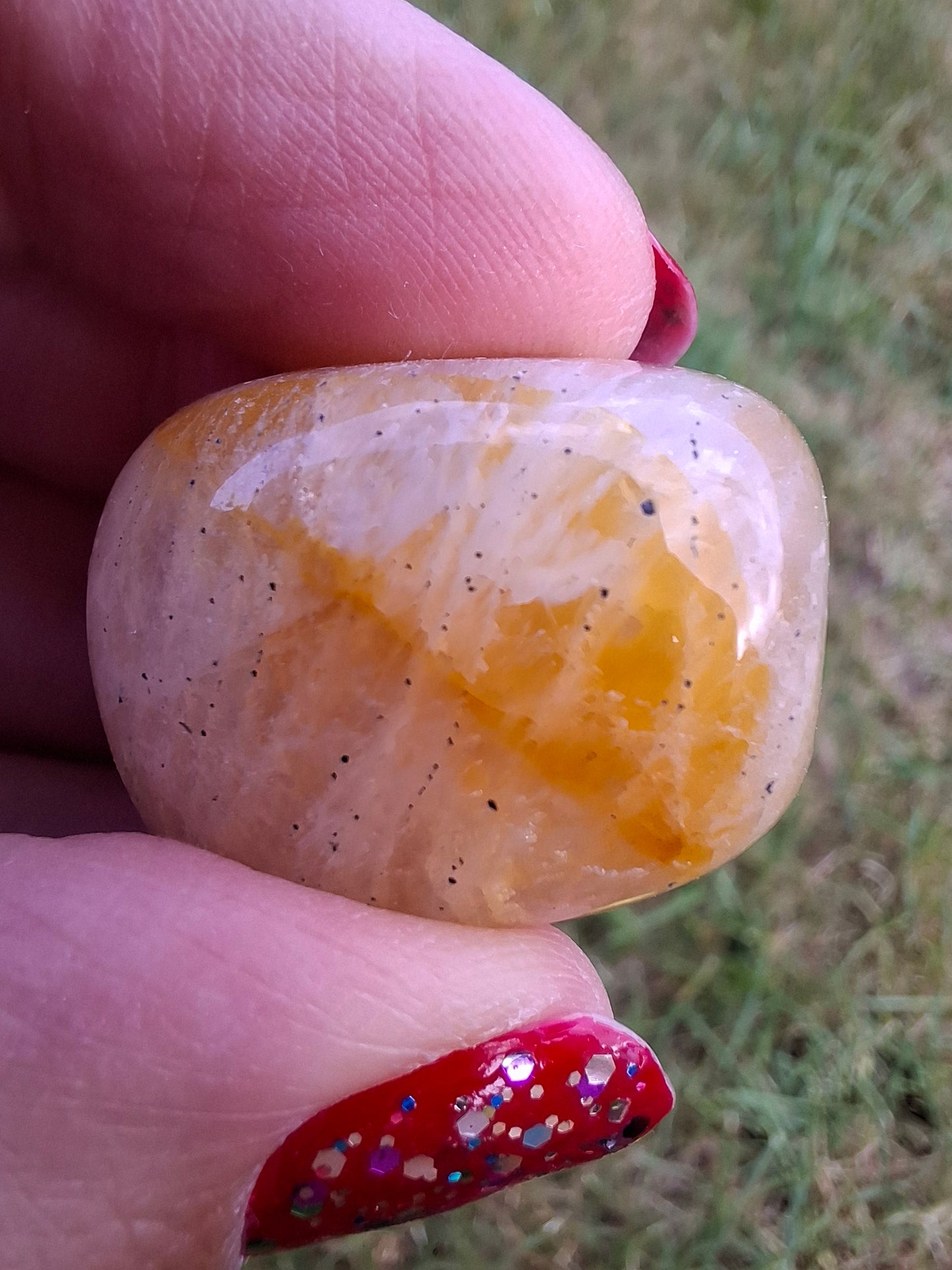 Golden Healer, Tumble Stone, Crystal (Ref: T191)