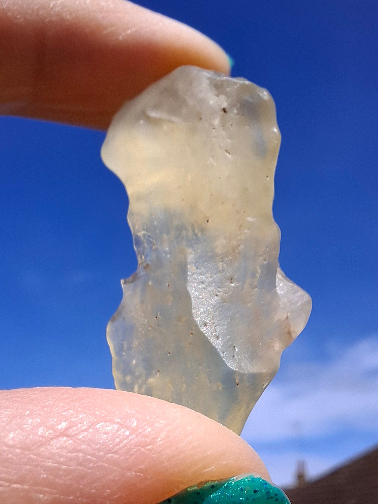 Libyan Desert Glass Piece, 6.23g, Tektite