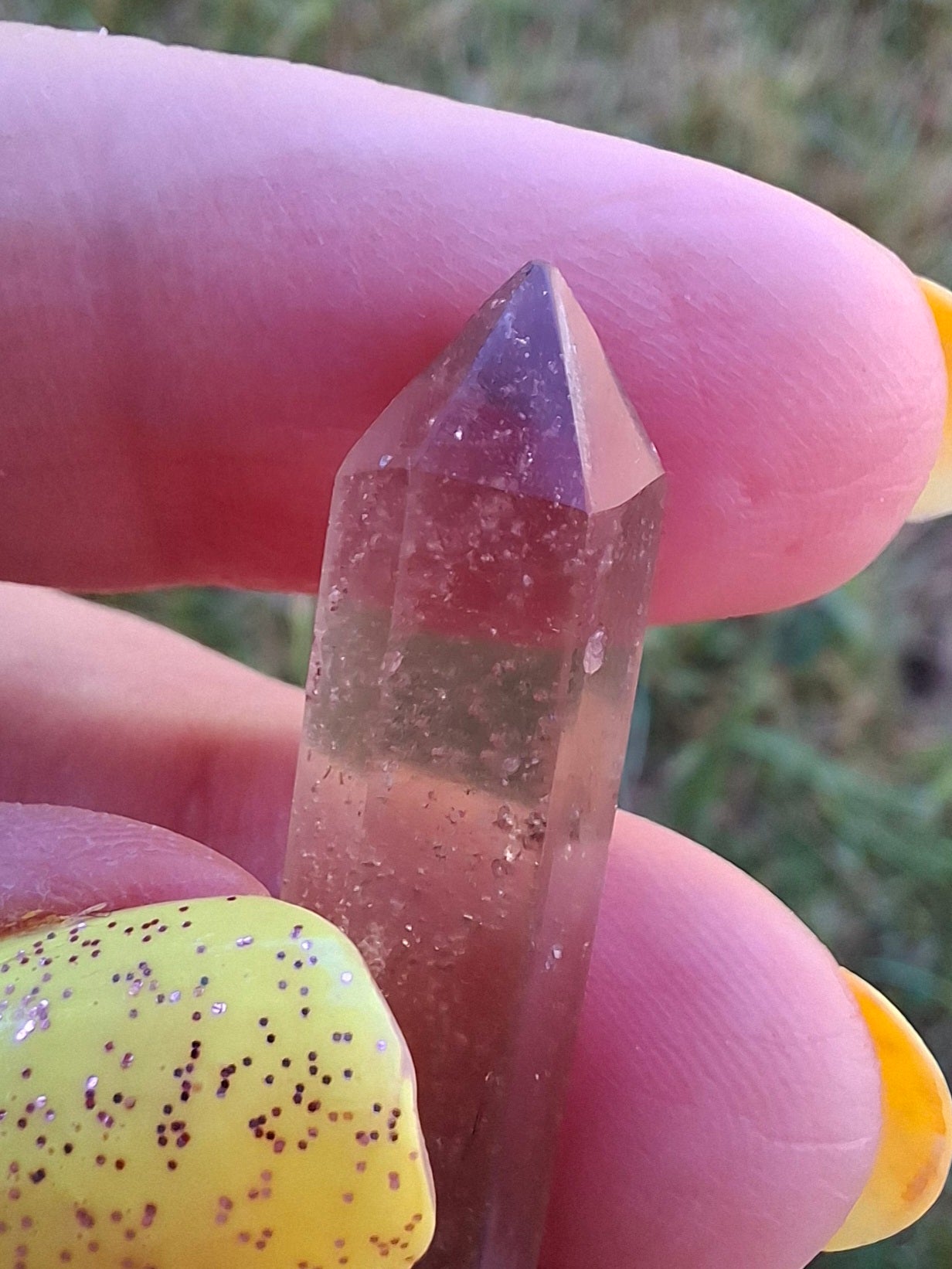 Libyan Desert Glass DT Carving, 4.22g, Tektite (Ref: LDT6)