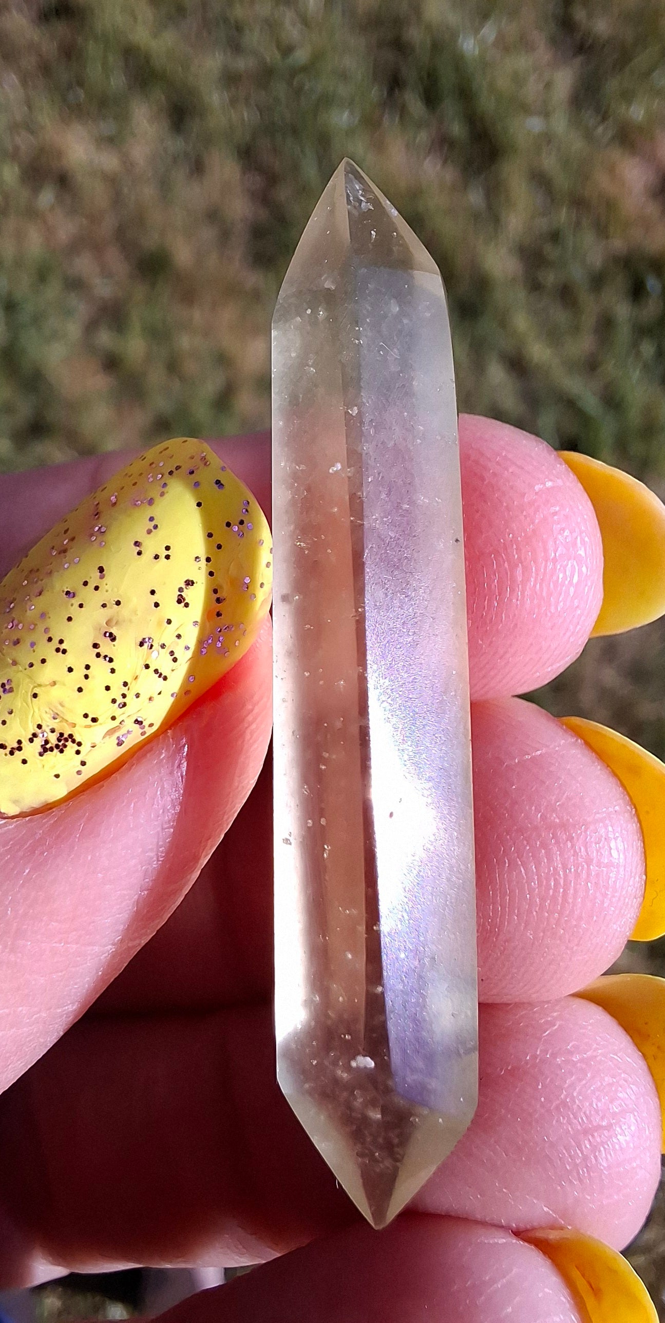 Libyan Desert Glass DT Carving, 4.57g, Tektite (Ref: LDT8)