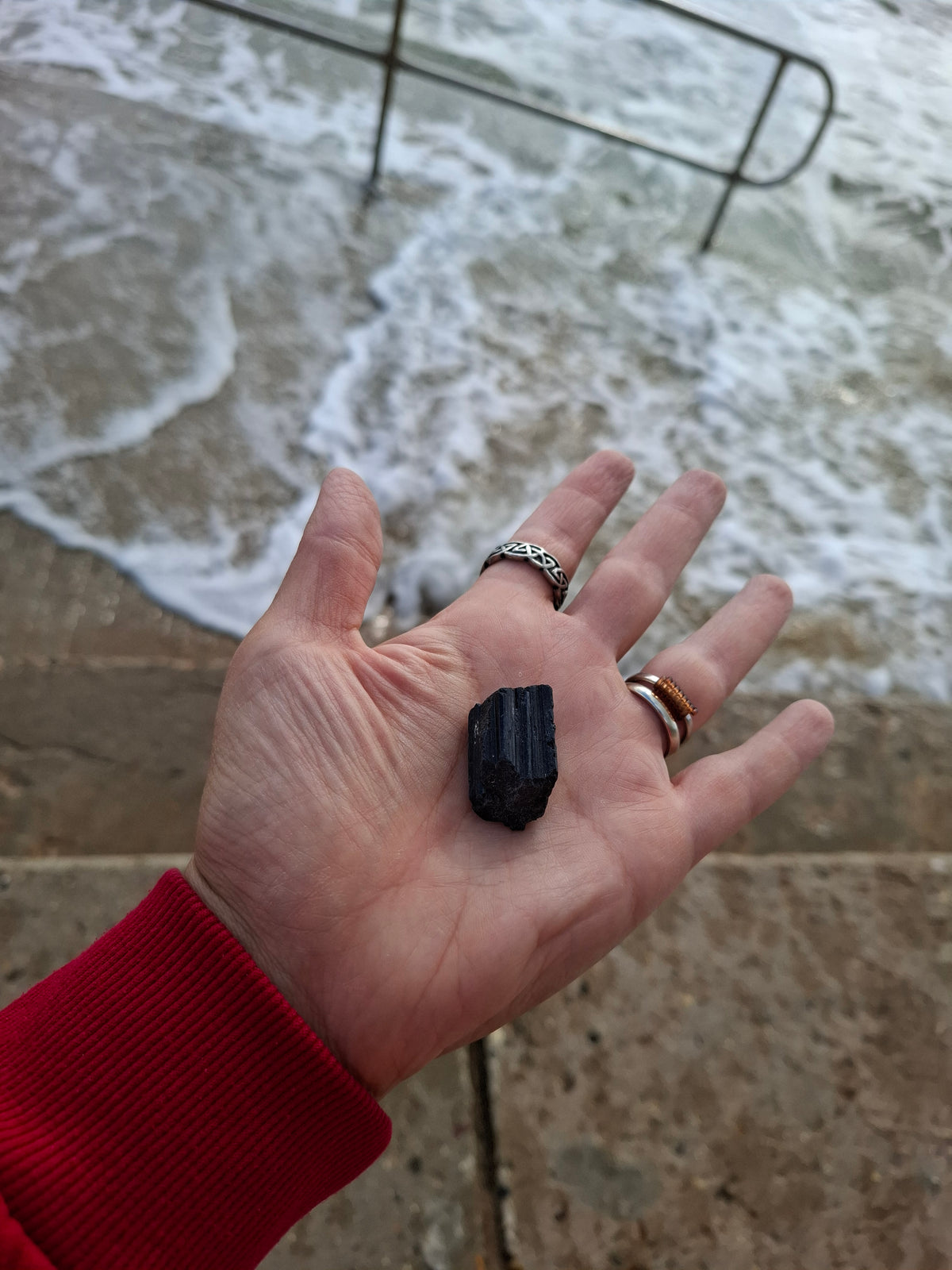 Black Tourmaline RAW, 12.40g, Crystal (Ref: RBT2)