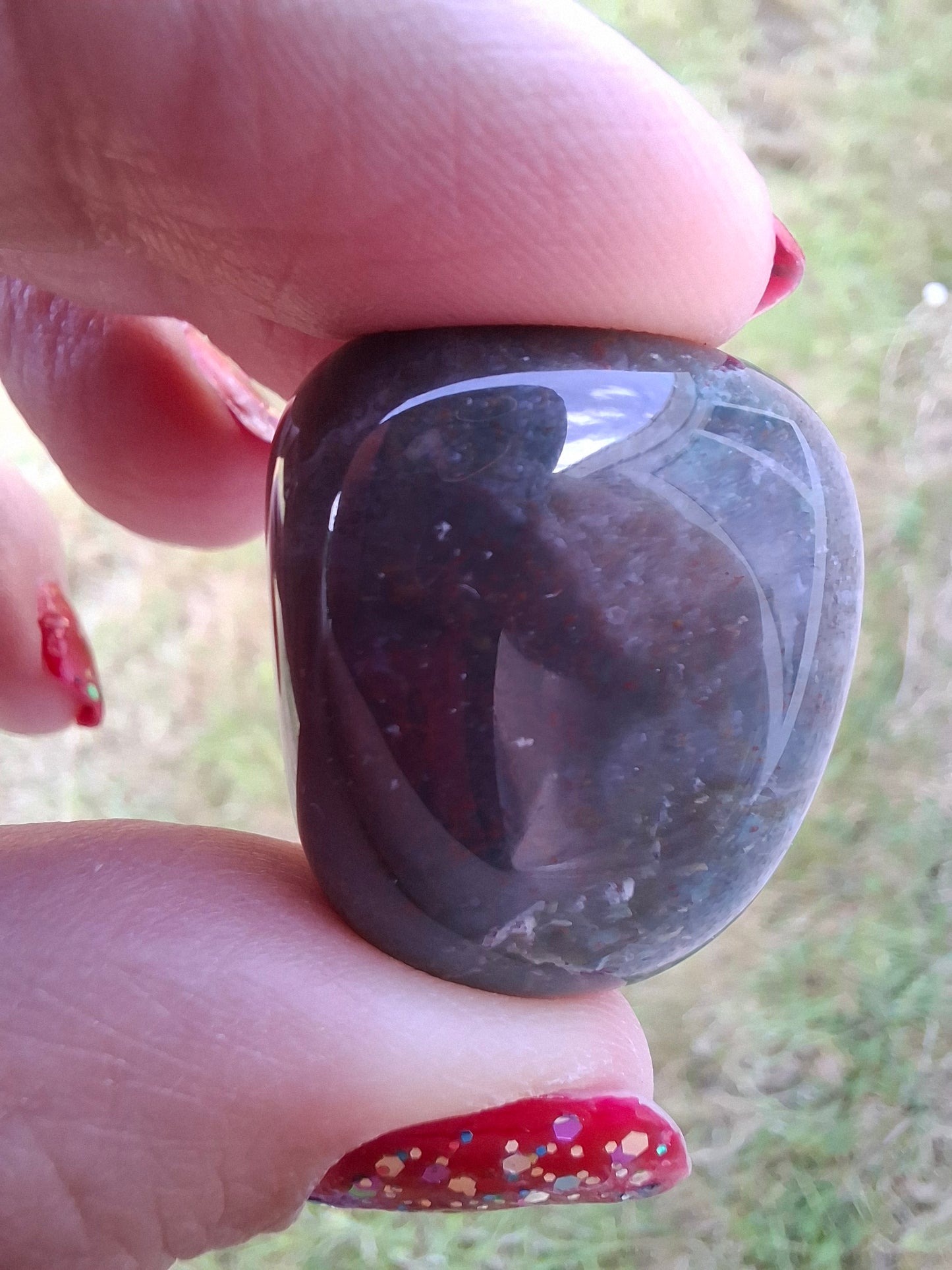 Ocean Jasper, Tumble Stone, Crystal (Ref: T202)
