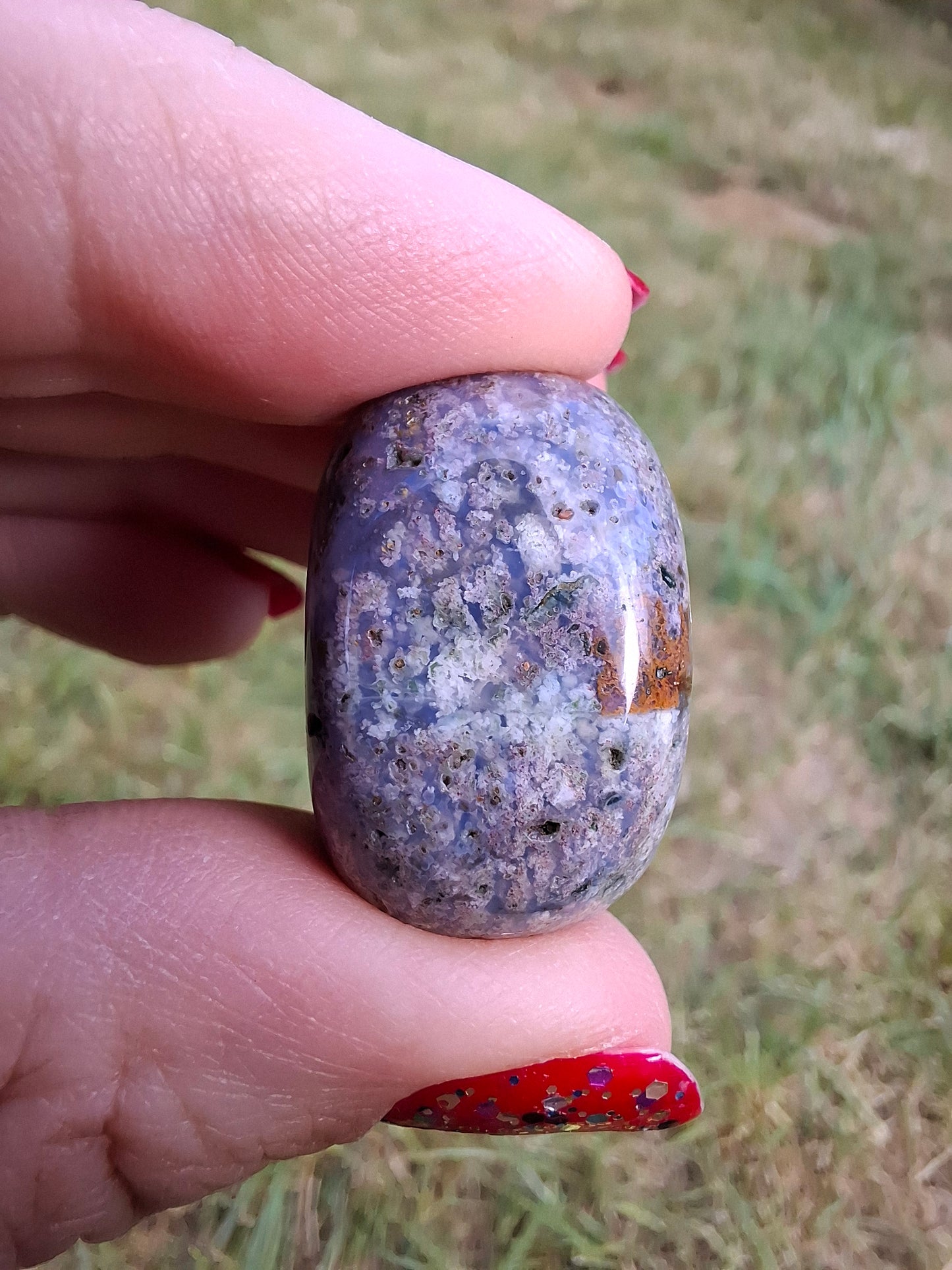 Ocean Jasper, Tumble Stone, Crystal (Ref: T205)