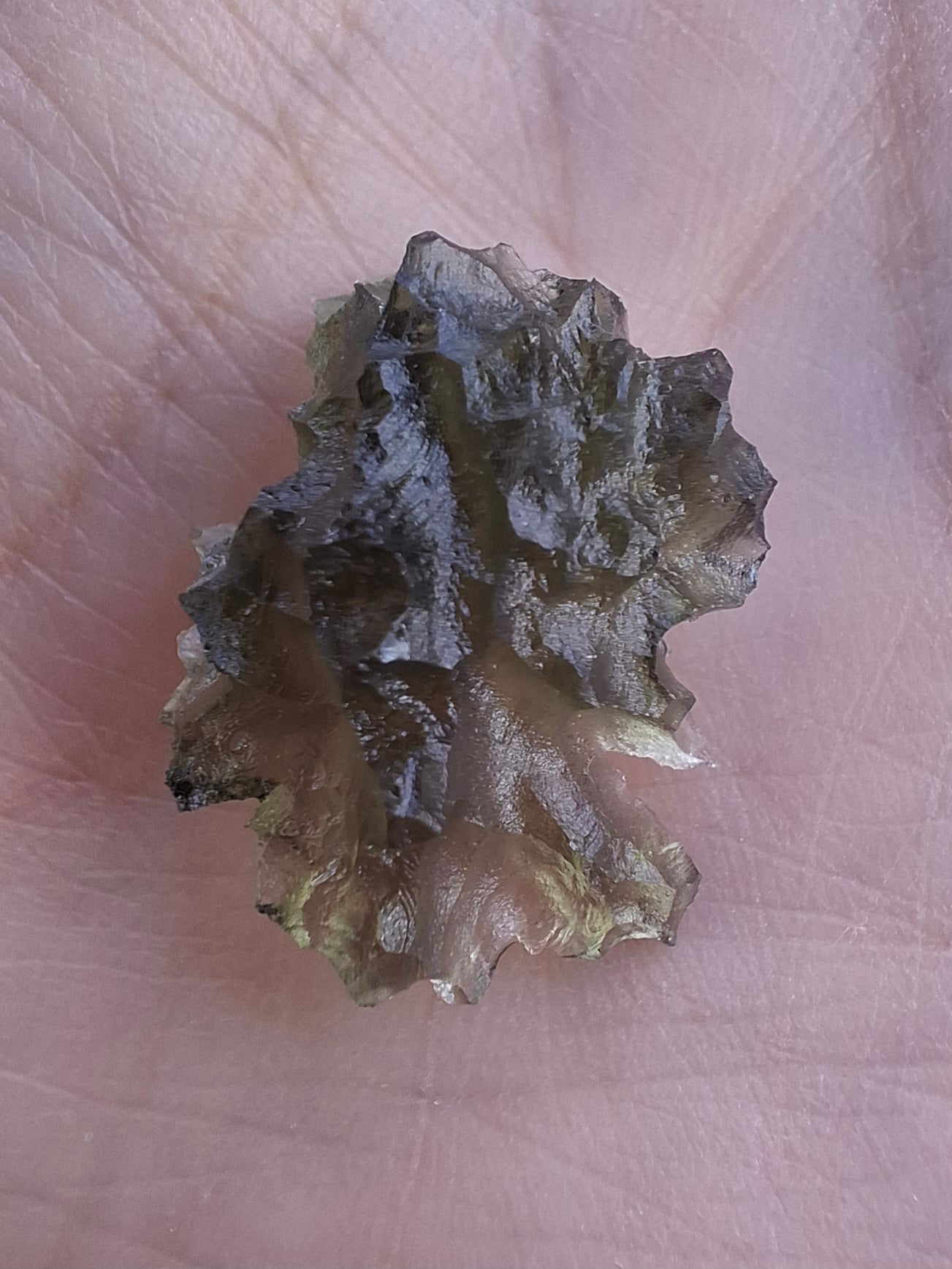 Moldavite Piece, JEZKOVNA BESEDNICE, 1.95g, Tektite (Ref: 1260)
