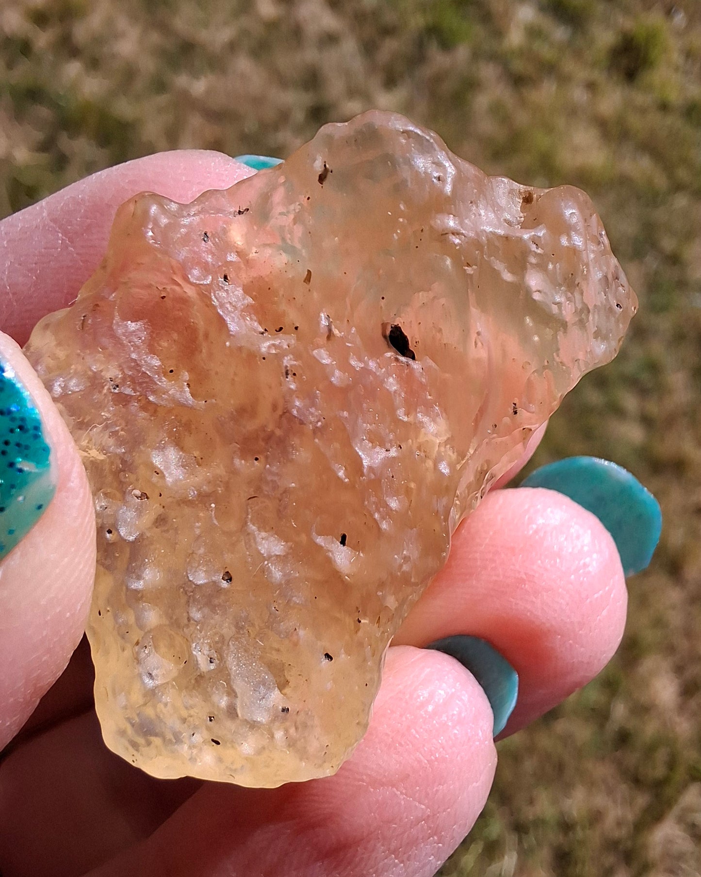Libyan Desert Glass Piece, 10.00g, Tektite