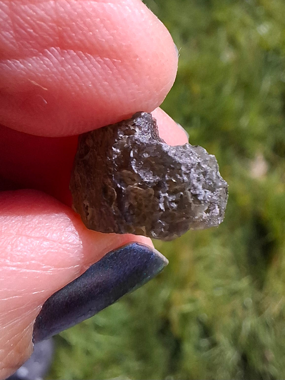 Moldavite Piece, 1.16g, Tektite (Ref: 1393)