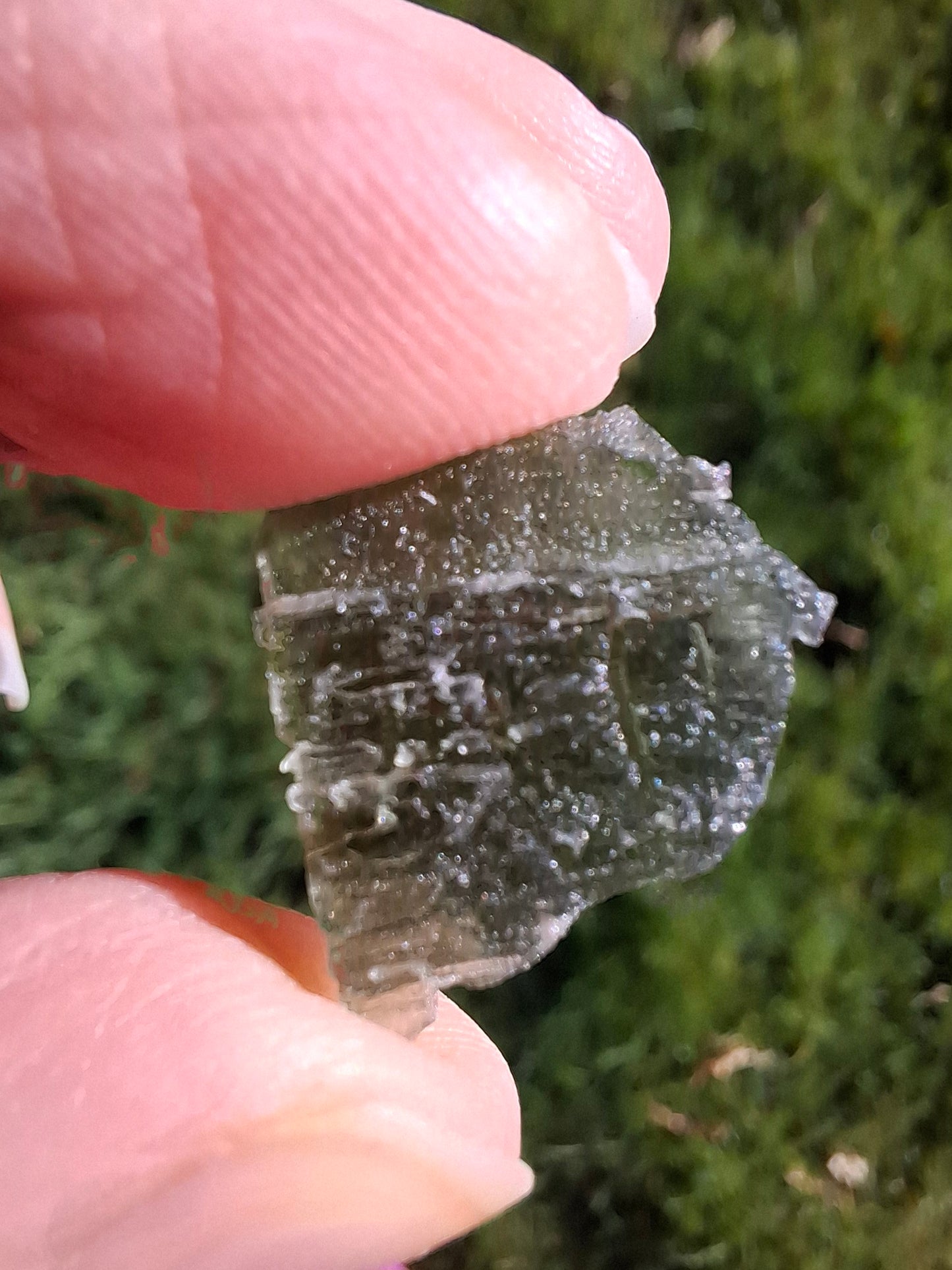 Moldavite Piece, 1.50g, Tektite (Ref: 1343)