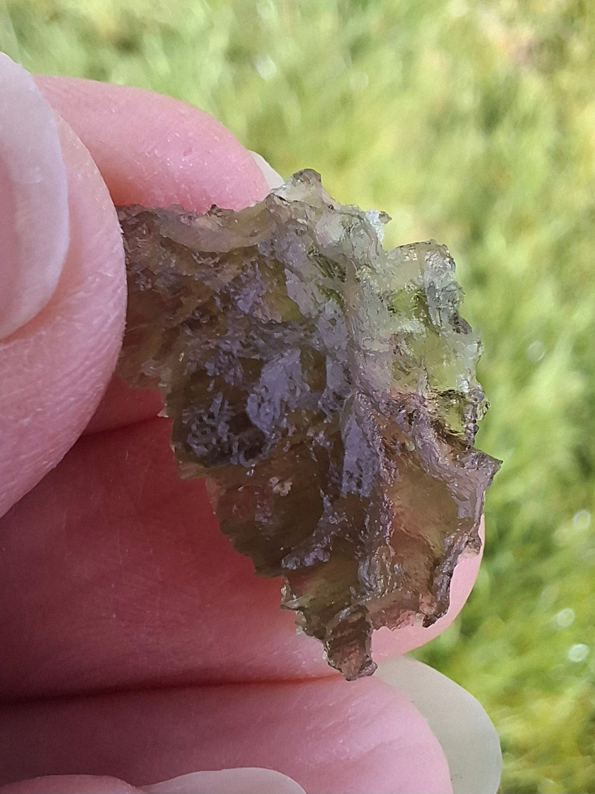 Moldavite Piece, JEZKOVNA BESEDNICE, 1.32g, Tektite (Ref: 1280)