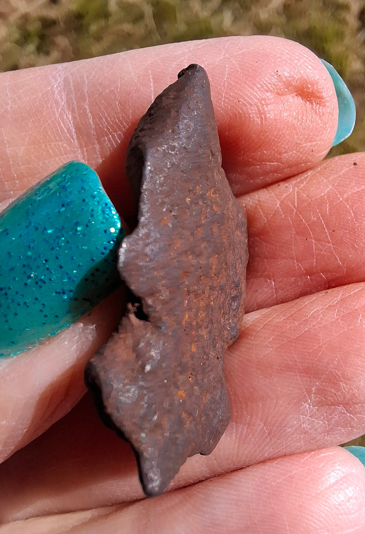 Gebel Kamil Iron Meteorite, 17.54g (Ref: K49)