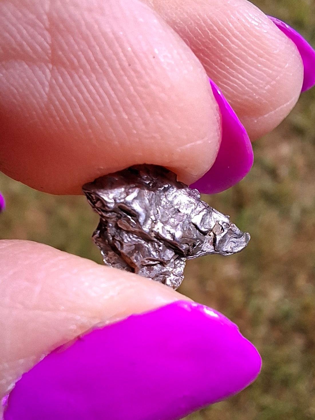 Campo del Cielo, 0.37g, Nickel Iron Meteorite (Ref: C13)