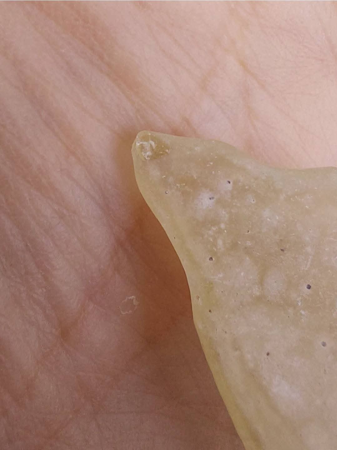 Libyan Desert Glass Piece, 6.49g, Tektite (Ref: LE277)