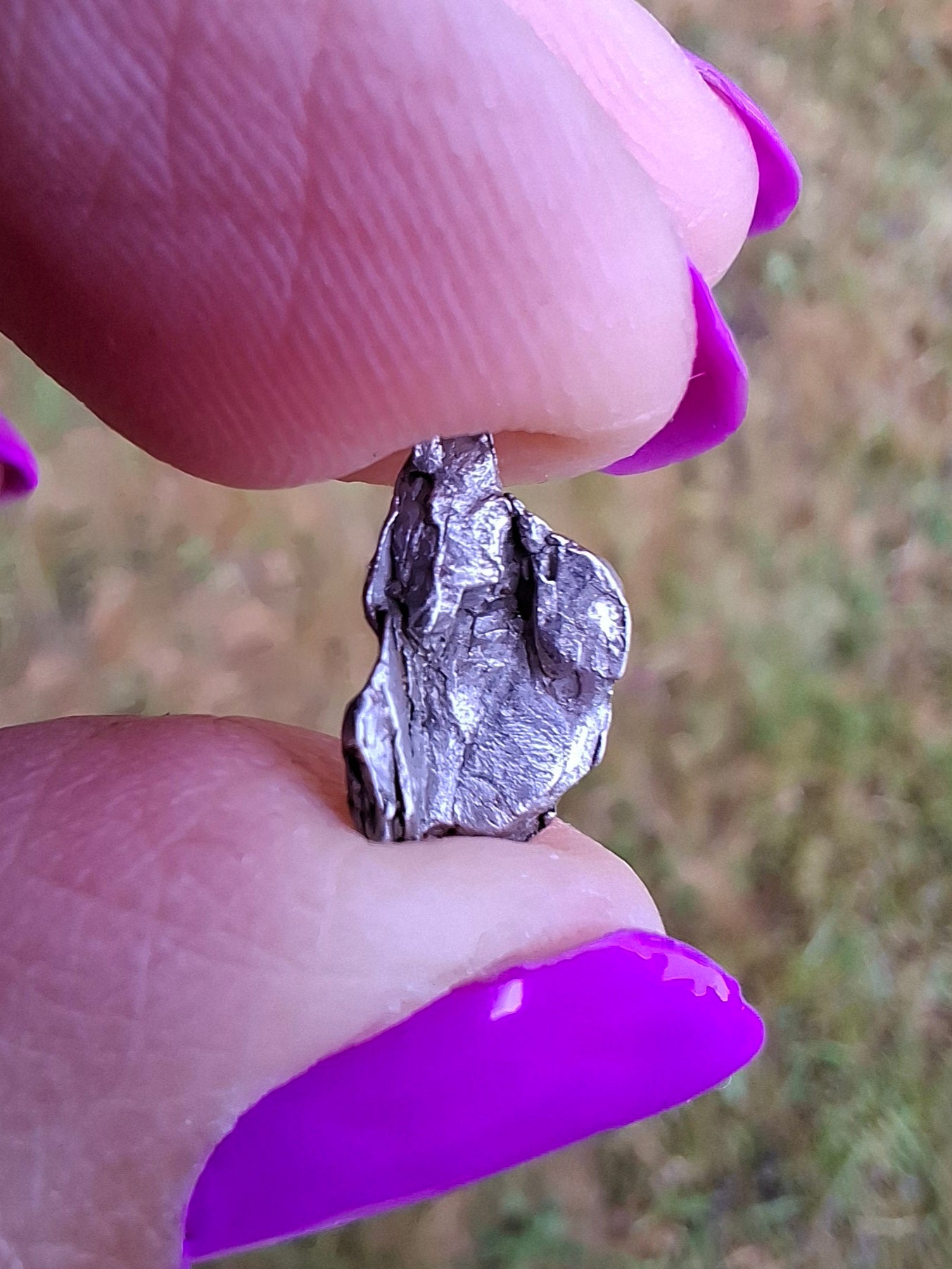 Campo del Cielo, 0.55g, Nickel Iron Meteorite (Ref: C3)