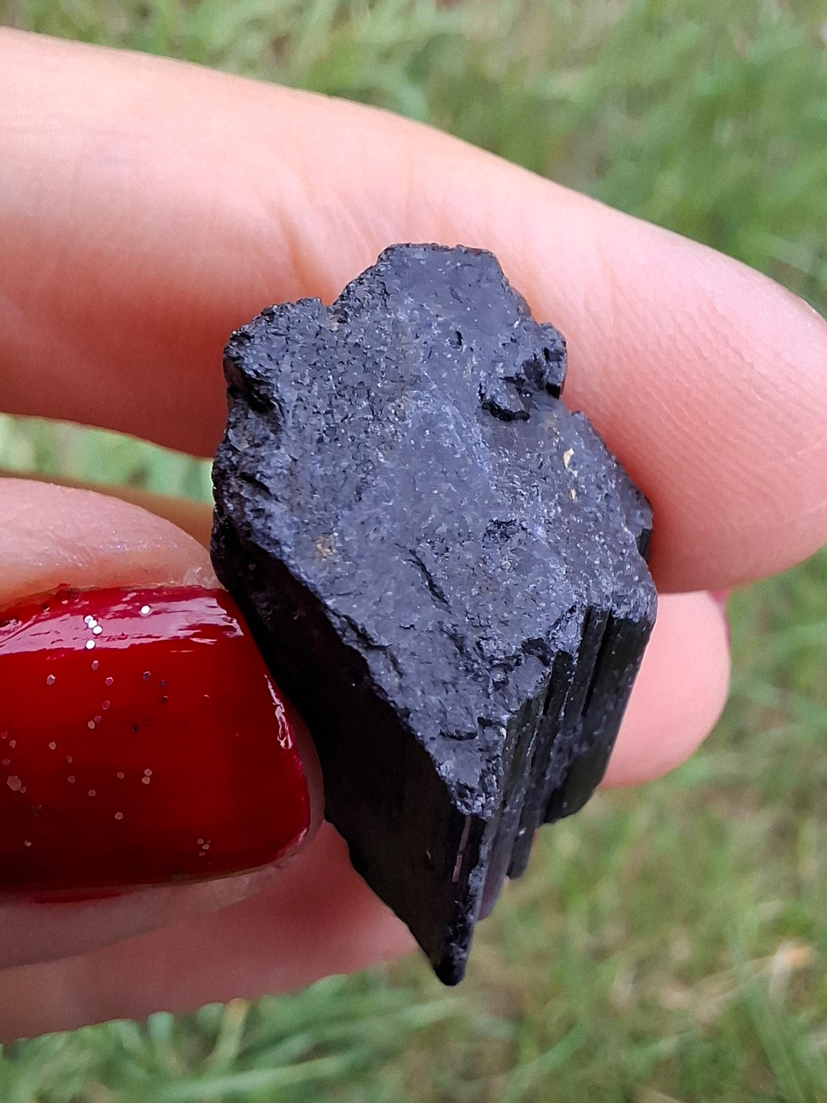 Black Tourmaline RAW, 12.40g, Crystal (Ref: RBT2)