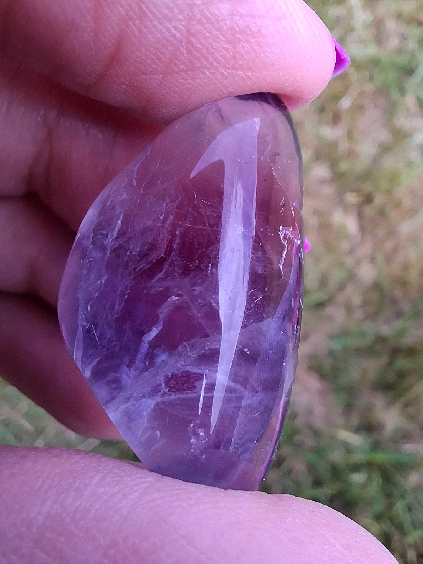 Fluorite, Tumble Stone, Crystal (Ref :T46)