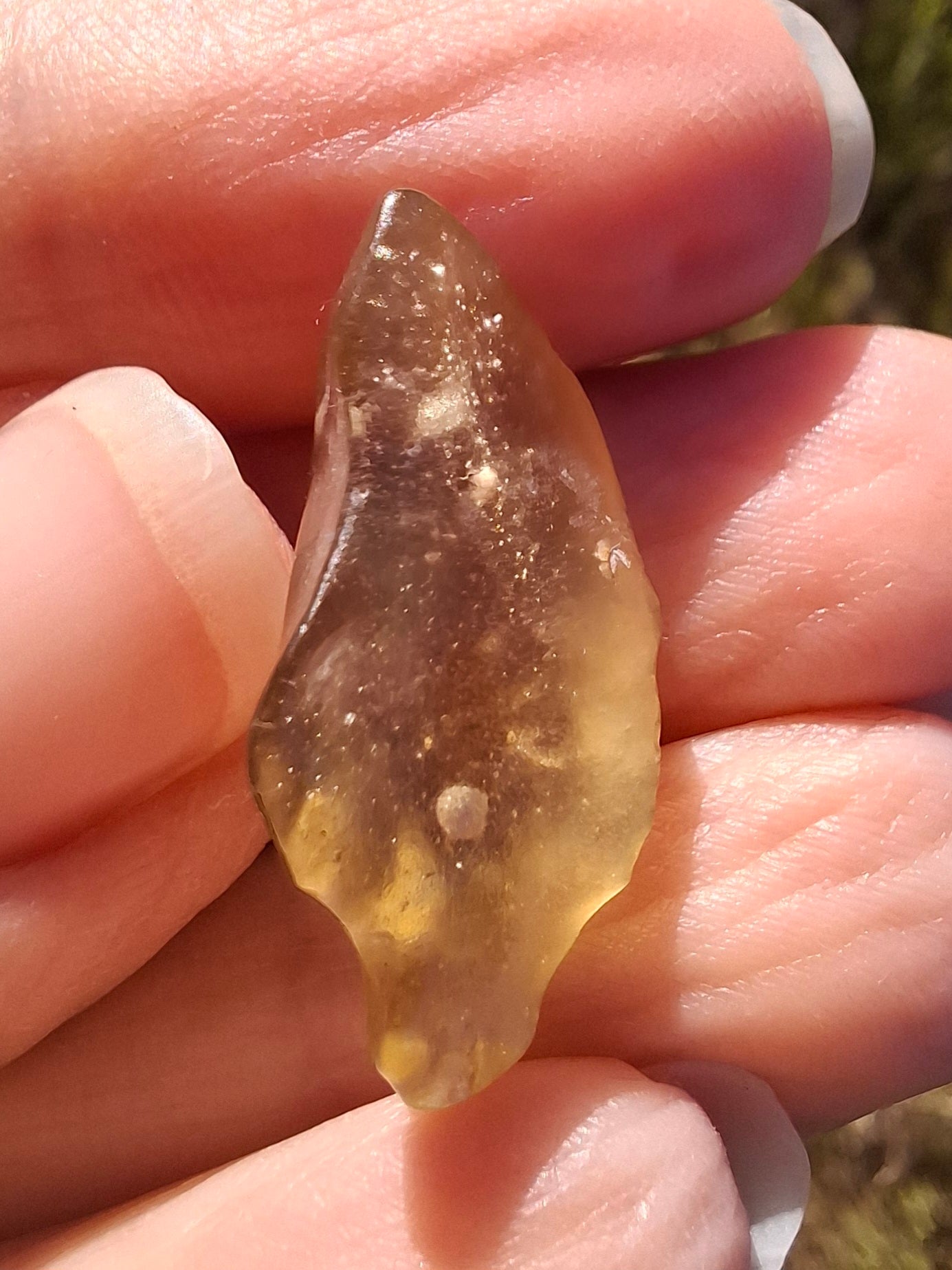 Libyan Desert Glass Piece, 3.04g, Tektite (Ref: LE4)