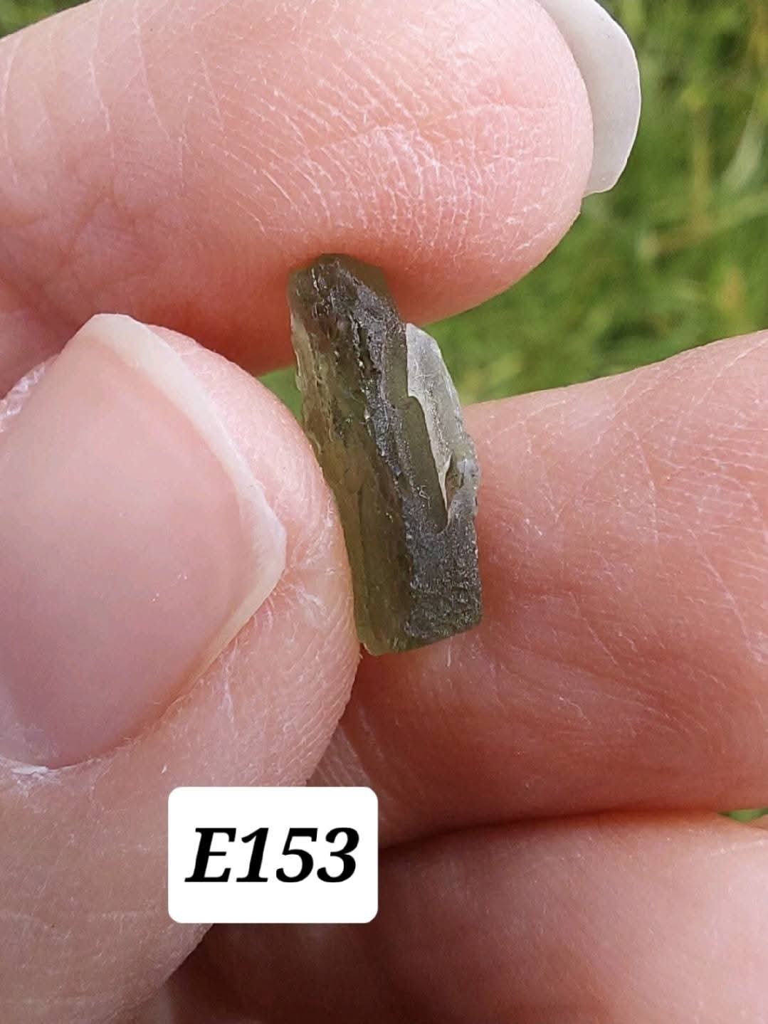 Moldavite Piece, 0.56g, Tektite (Ref: E153)