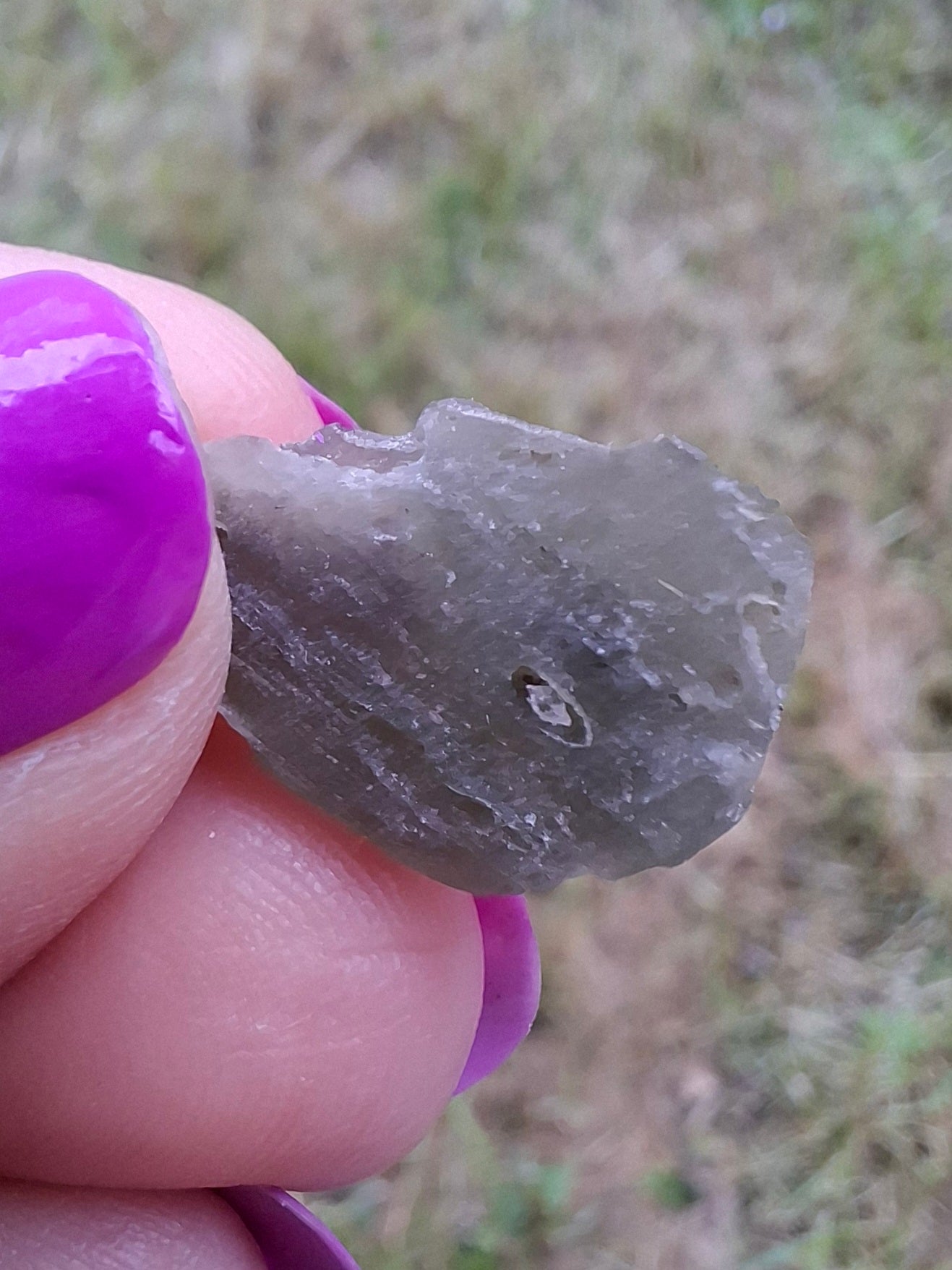 Moldavite Piece, 1.30g, Tektite (Ref: 1434)