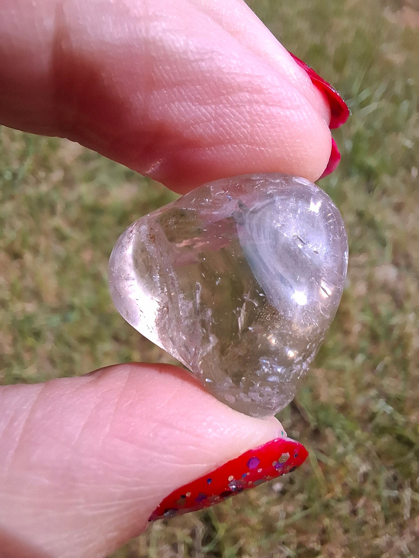 Smoky Quartz, Tumble Stone, Crystal (Ref: T109)