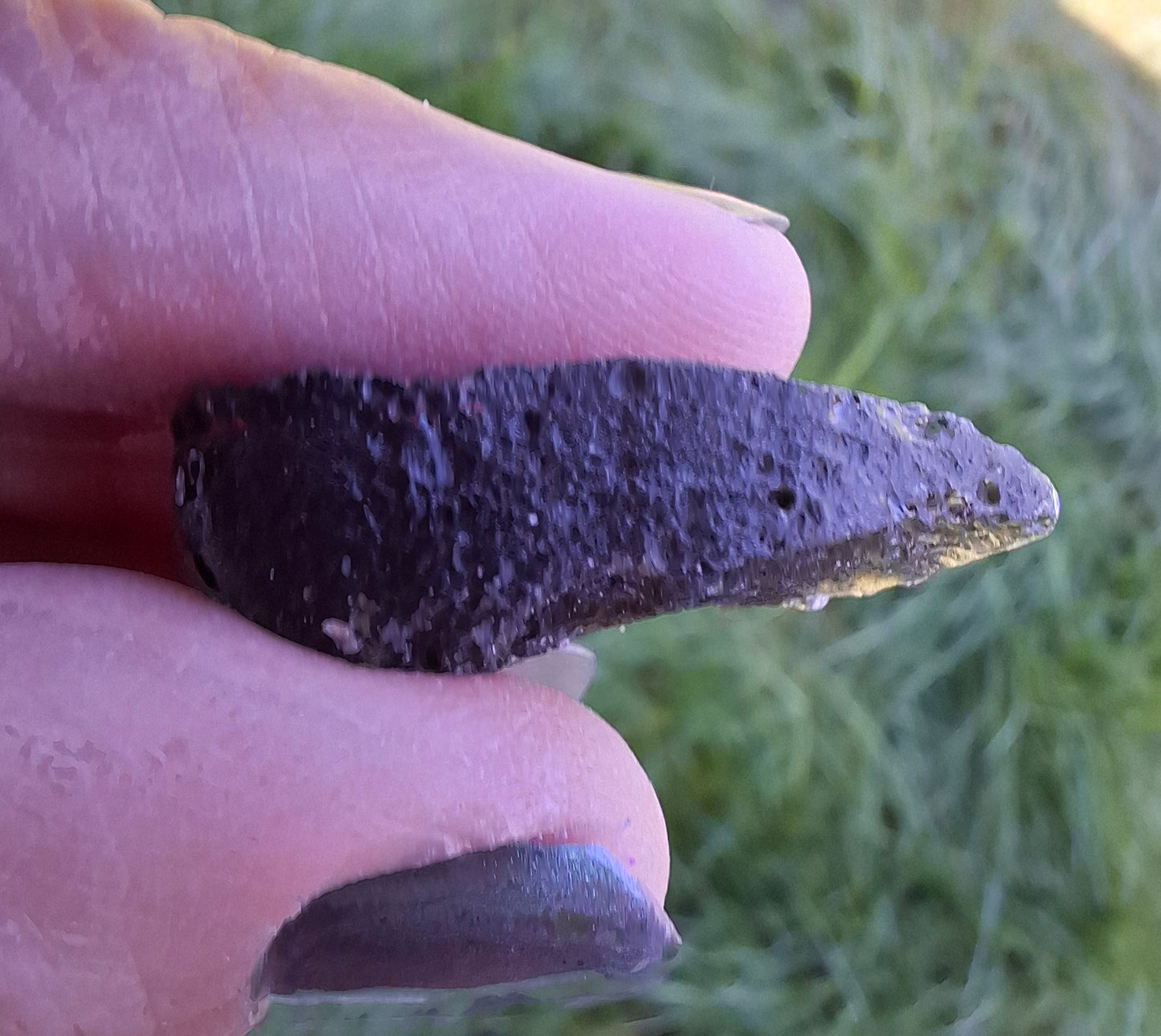 Moldavite Piece, JAKULE, 7.00g, Tektite (Ref: 1376)